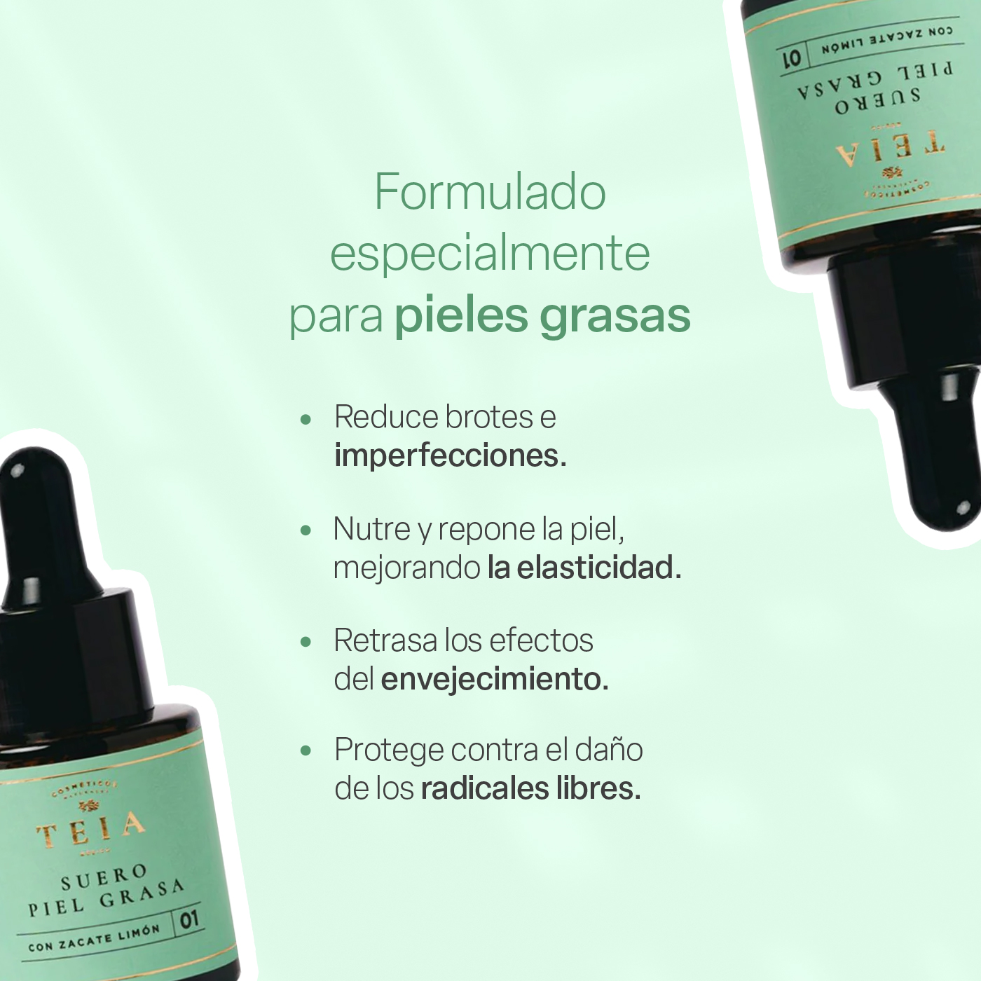 Foto 3 pulgar | Kit Teia Cosméticos Dúo Control Piel Grasa Suero Piel Grasa + Polvo Matificante