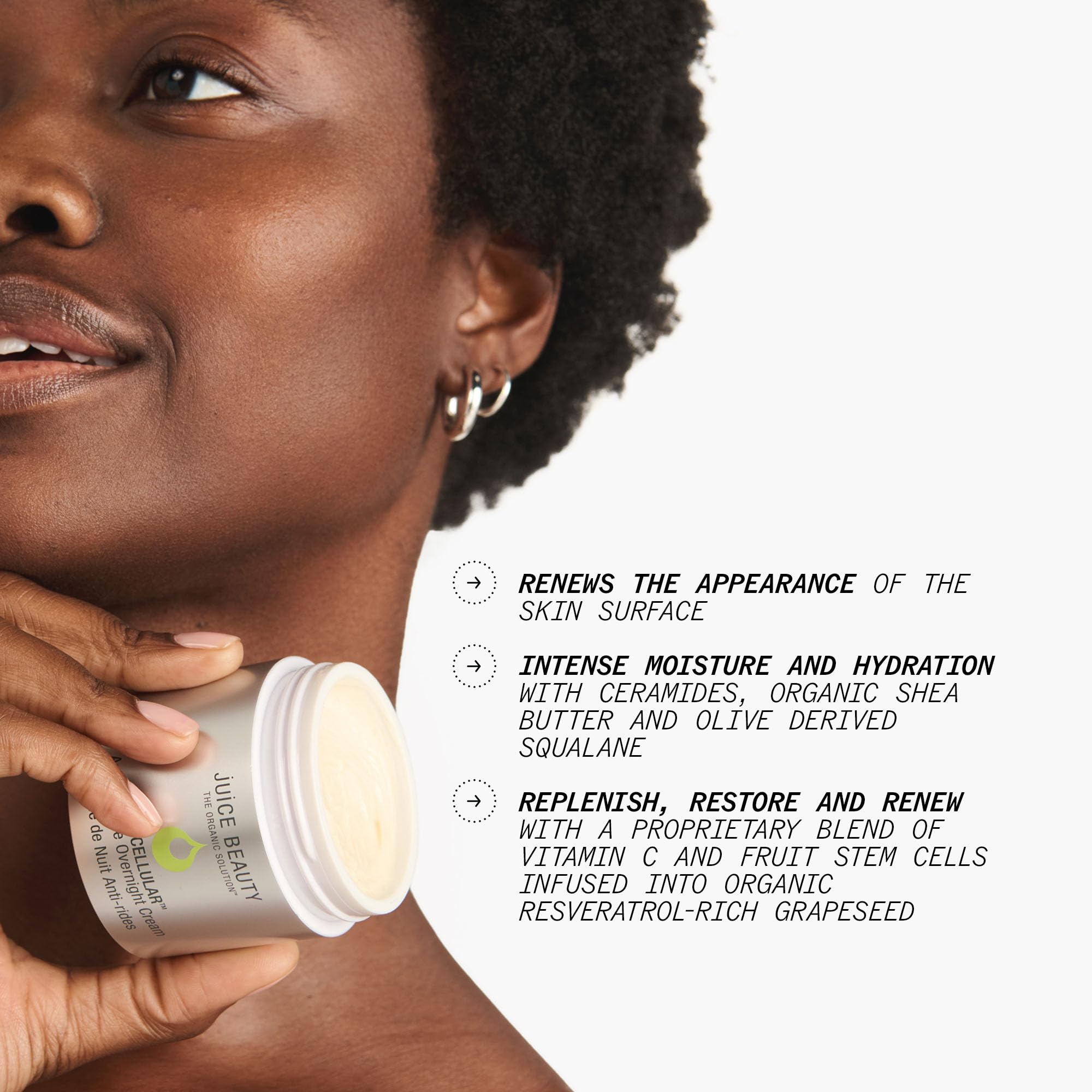 Foto 4 pulgar | Crema De Noche Juice Beauty Stem Cellular Antiarrugas 50 Ml - Venta Internacional.