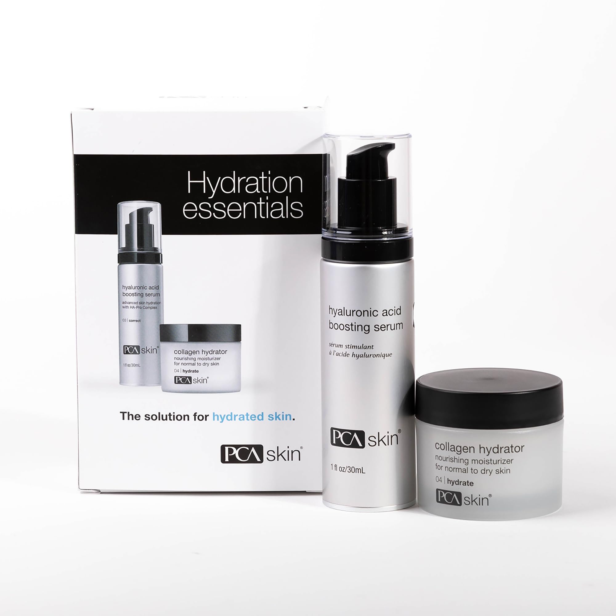 Kit PCA Skin Hydration Essentials con Sérum de Ácido Hialurónico - Venta Internacional