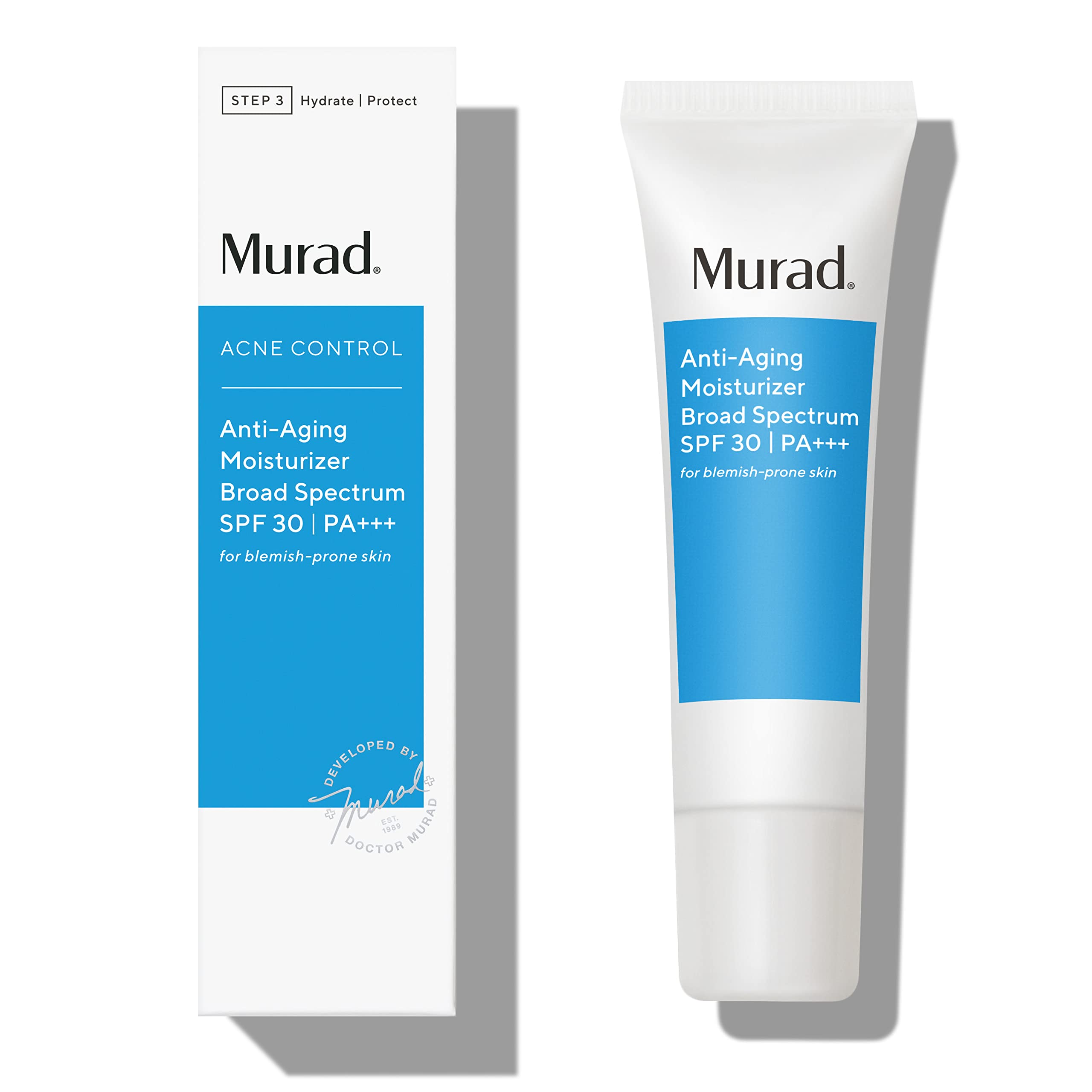 Crema Hidratante Murad Antienvejecimiento Para El Control Del Acné, Spf 30, 50 Ml - Venta Internacional.