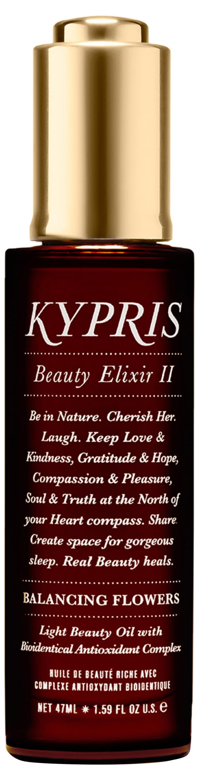 Aceite Facial Hidratante Kypris Beauty Elixir Ii 47ml - Venta Internacional.