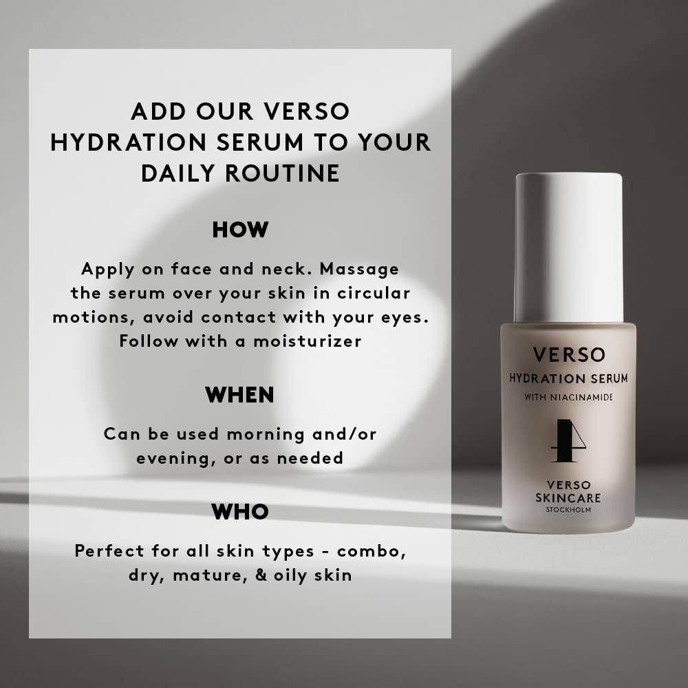 Foto 3 pulgar | Sérum Hidratante Verso Skincare Visiblemente Hidratante 30 Ml - Venta Internacional.