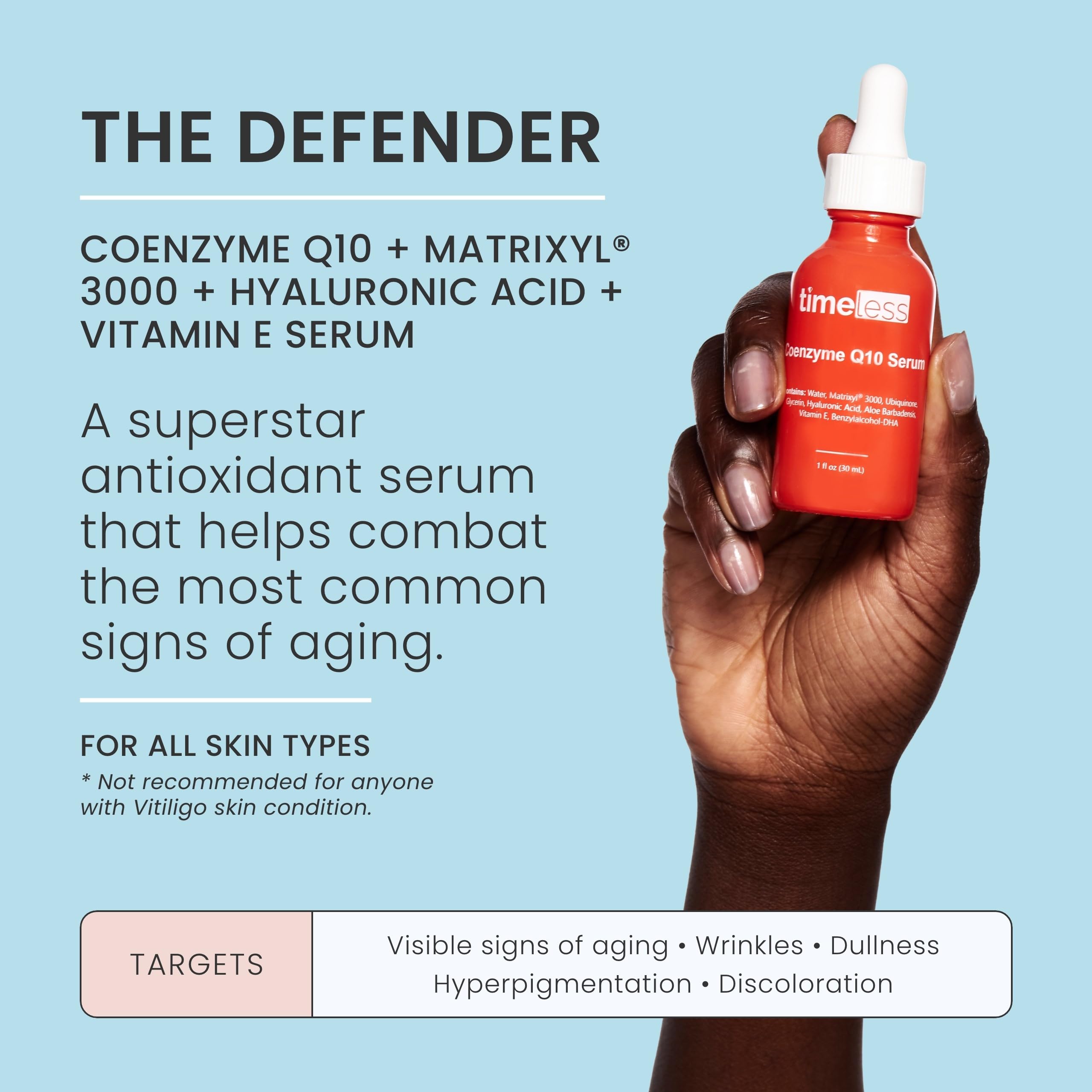 Foto 3 pulgar | Sérum Para El Cuidado De La Piel Timeless Skin Care Coenzyme Q10 30 Ml - Venta Internacional.