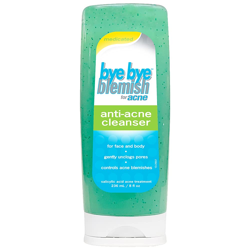 Limpiador Antiacné Bye Bye Bye Para Pieles Sensibles Con Mentol, 240 Ml - Venta Internacional.
