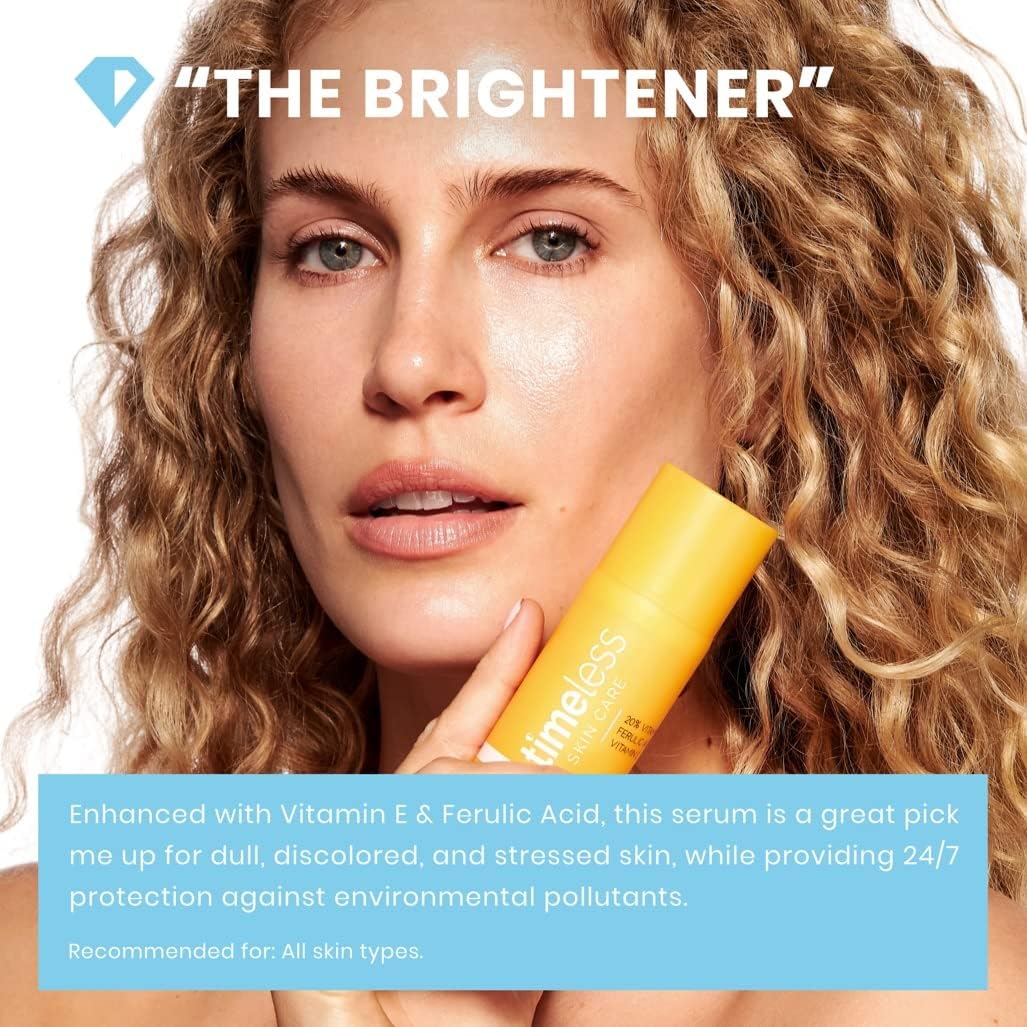 Foto 3 pulgar | Sérum Timeless Skin Care Con Vitamina C, 20% Con Vitamina E Y Ácido Ferúlico - Venta Internacional.