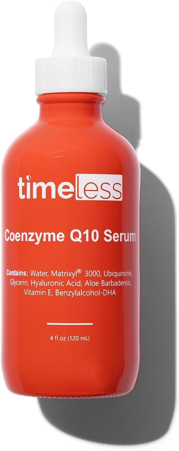 Sérum Timeless Skin Care Coenzyme Q10 Con Ácido Hialurónico 120 Ml - Venta Internacional.