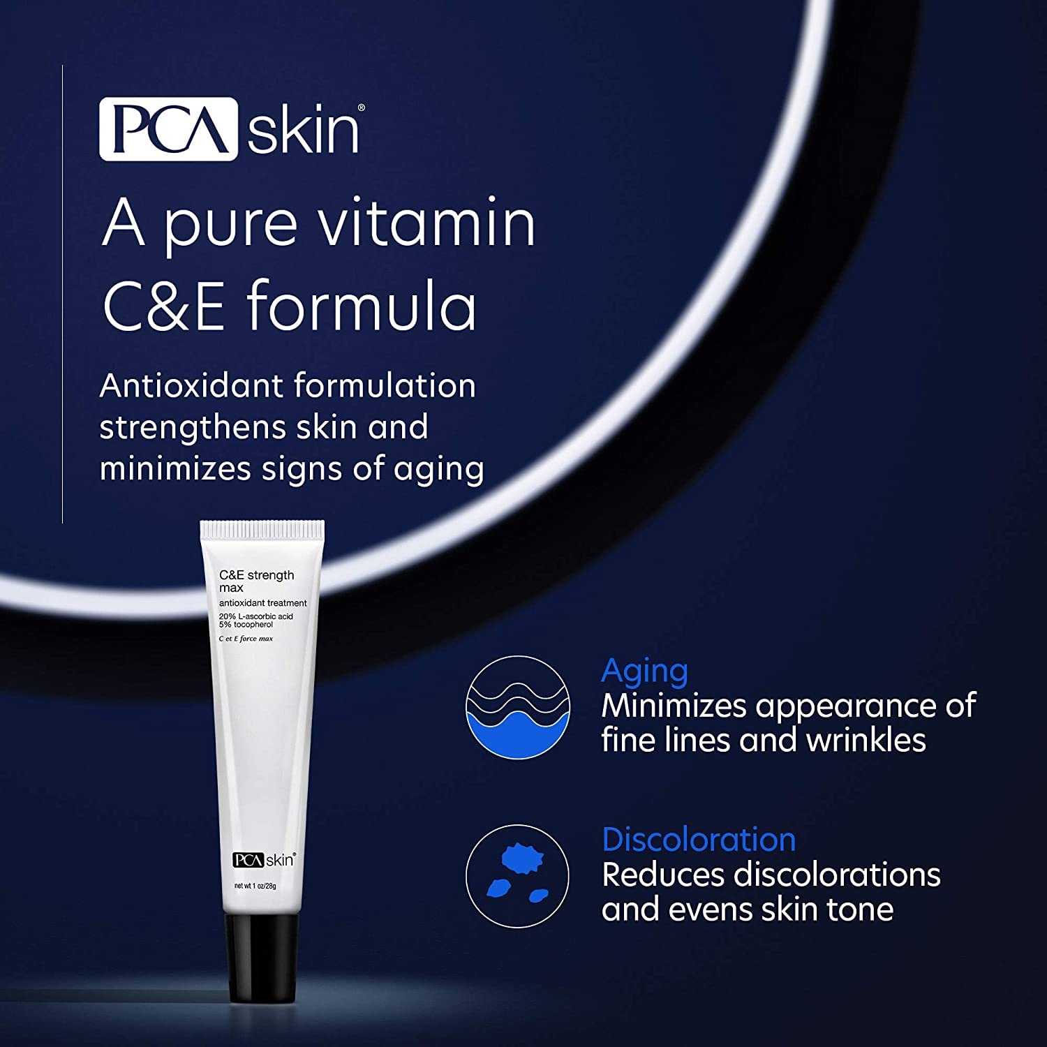 Foto 3 pulgar | Sérum Pca Skin Strength Max Con Vitamina E Y Vitamina C, 30 Ml - Venta Internacional.