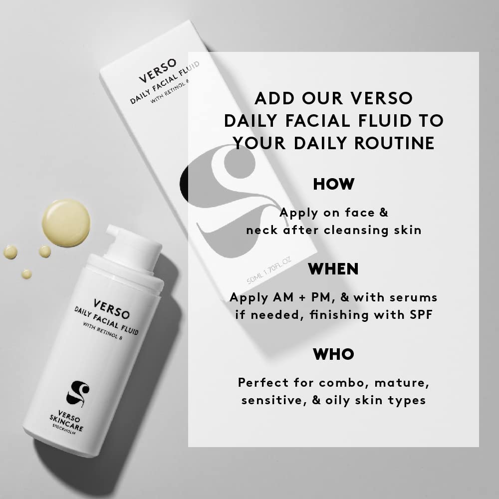 Foto 2 | Fluido Facial Verso Skincare Daily 50 Ml - Venta Internacional.