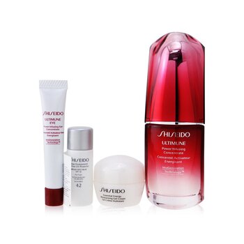 Foto 3 pulgar | Set De Cuidado De La Piel Shiseido Ultimate Hydrating Glow Con Ultimune 30 - Venta Internacional.