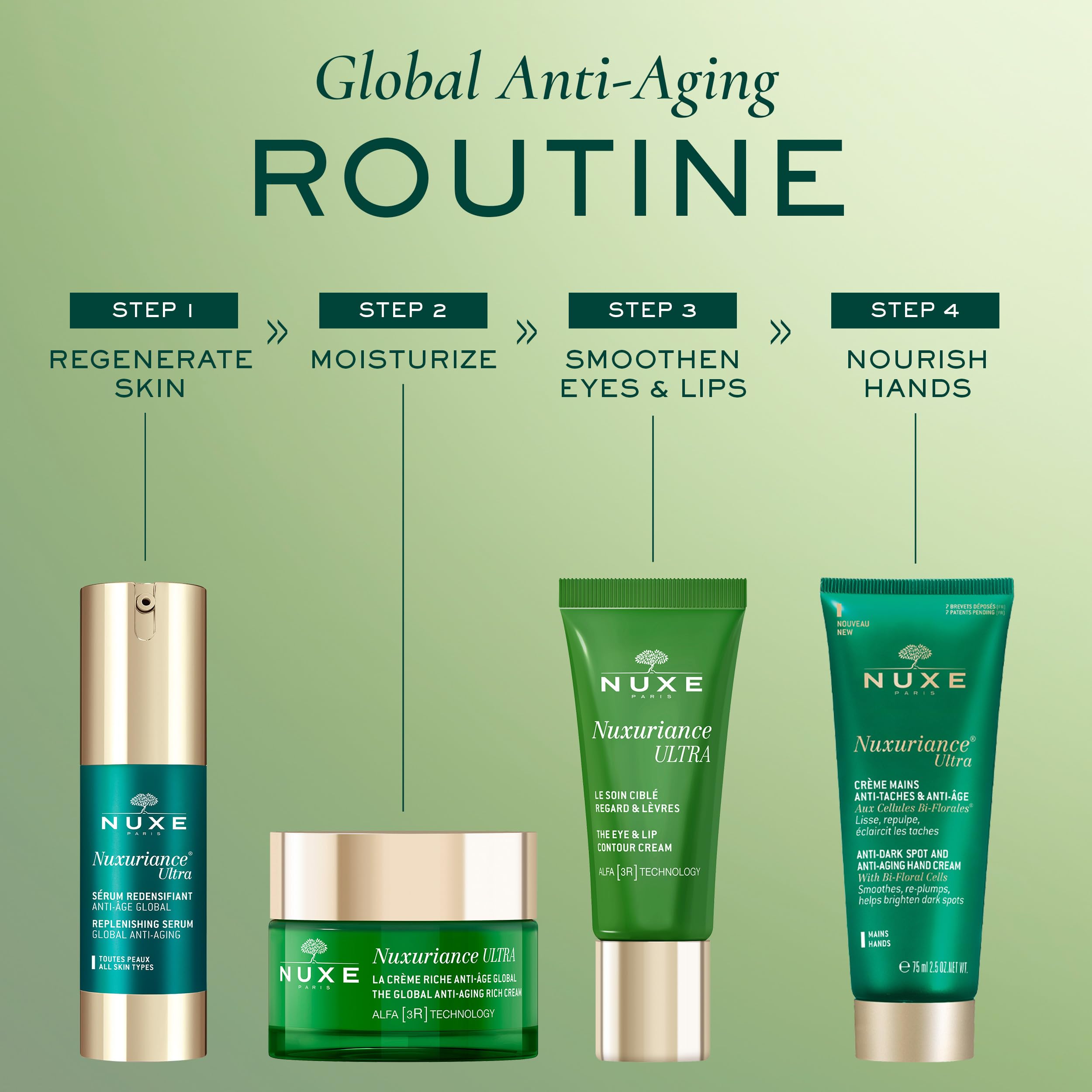 Foto 7 pulgar | Crema Nuxe Nuxuriance Ultra Global Antiedad 50 Ml Para Piel Seca - Venta Internacional.