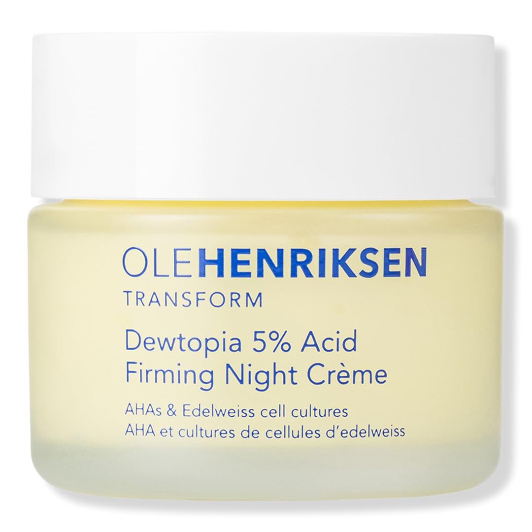 Crema De Noche Ole Henriksen Dewtopia Reafirmante 50 Ml Con Aha - Venta Internacional.