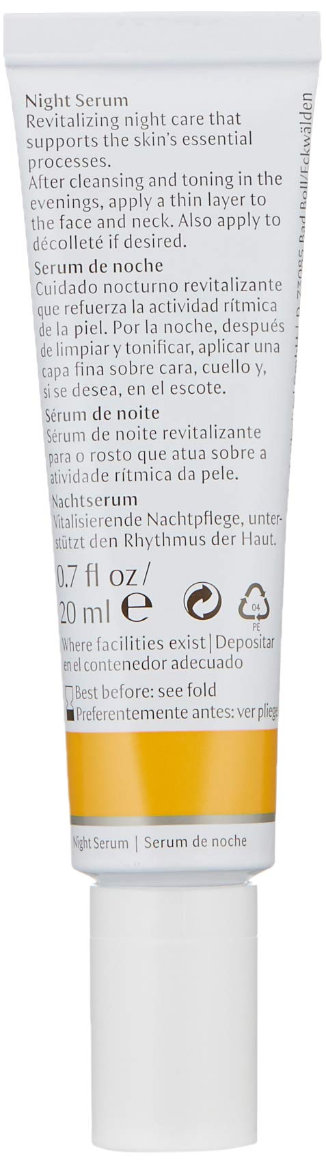 Foto 3 pulgar | Sérum De Noche Dr. Hauschka 20 Ml - Venta Internacional.