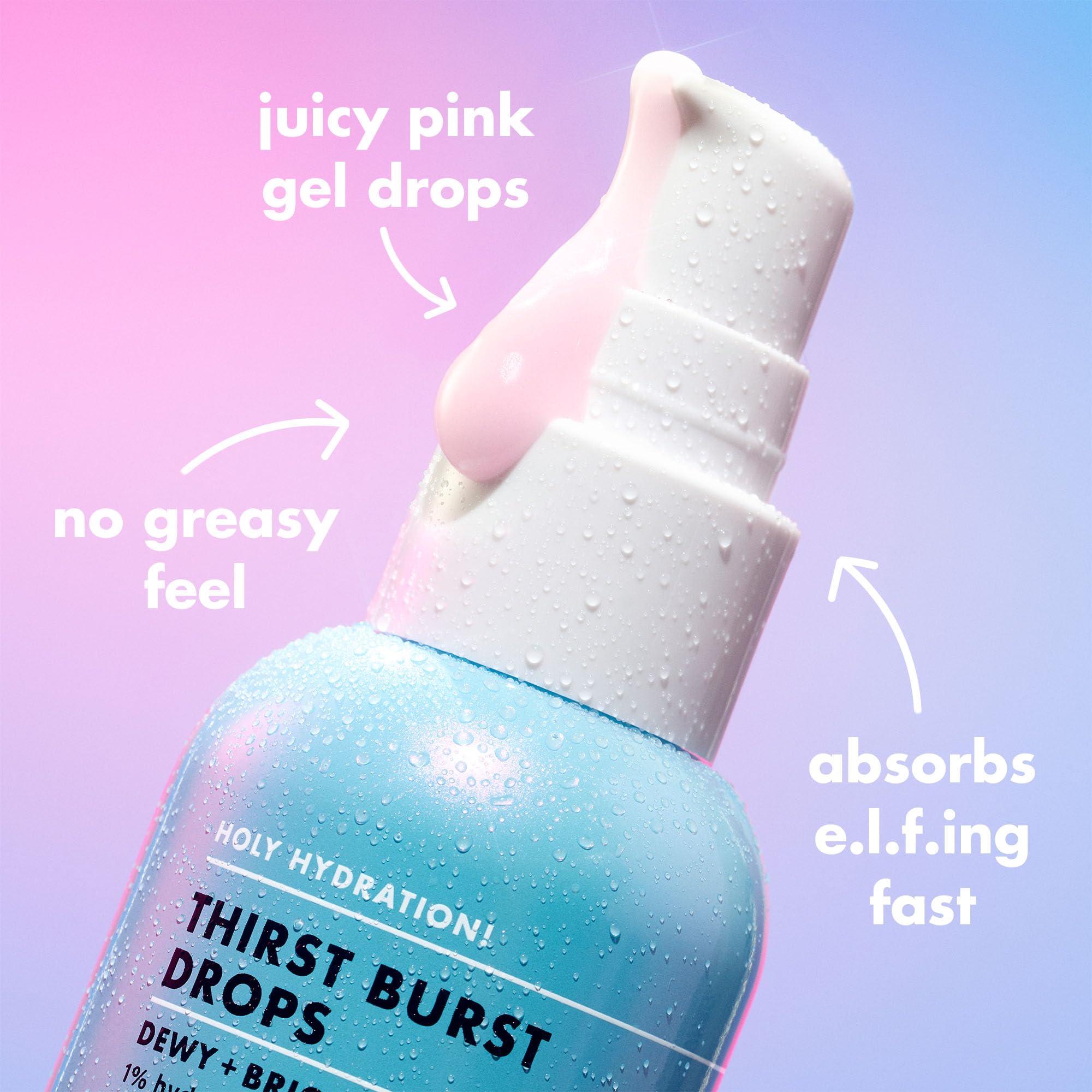 Foto 5 pulgar | Sérum E.l.f. Skin Holy Hydration! Thirst Burst Drops - Venta Internacional.