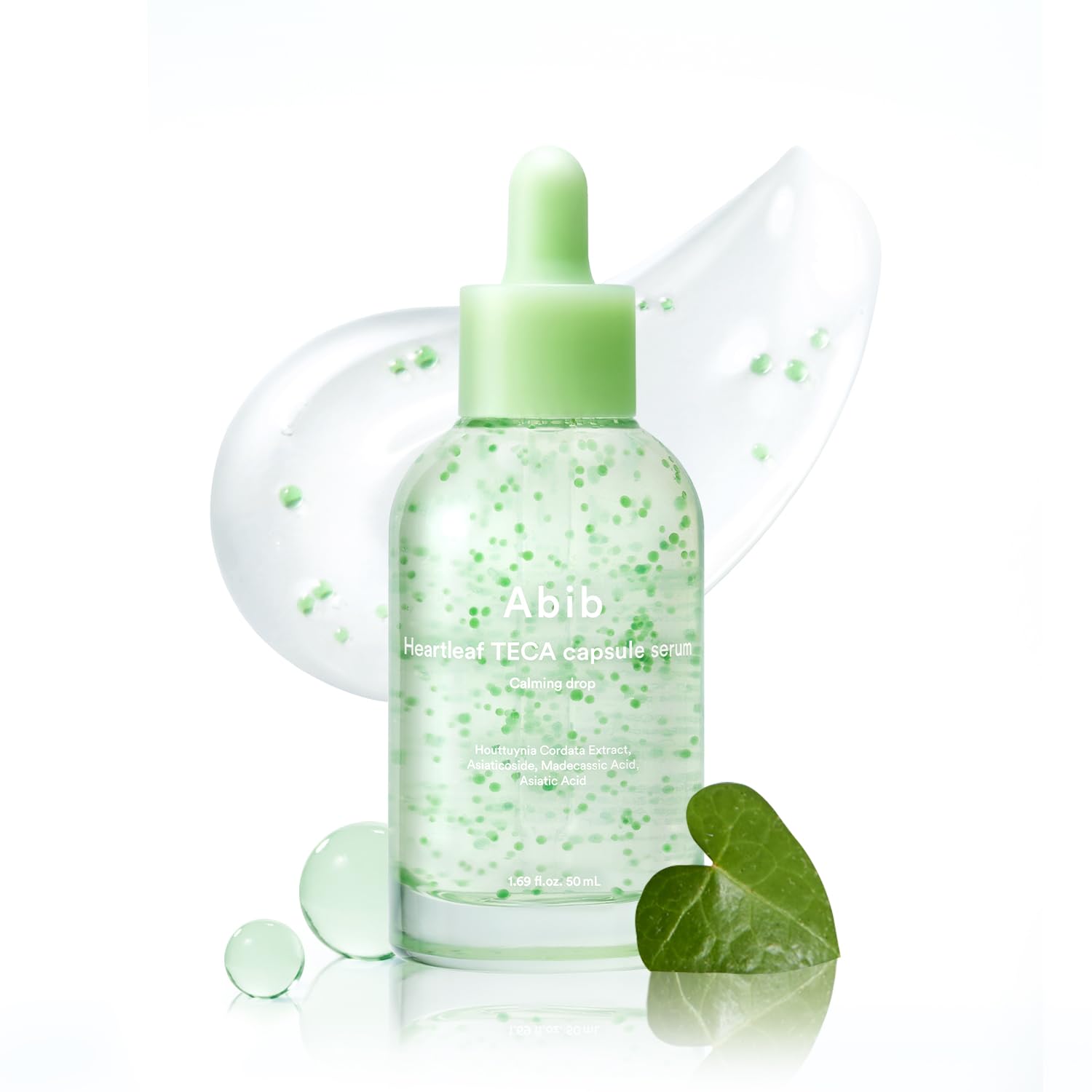 Cápsula Calmante Serum Abib Heartleaf Teca, 50 Ml, Con Niacinamida - Venta Internacional.