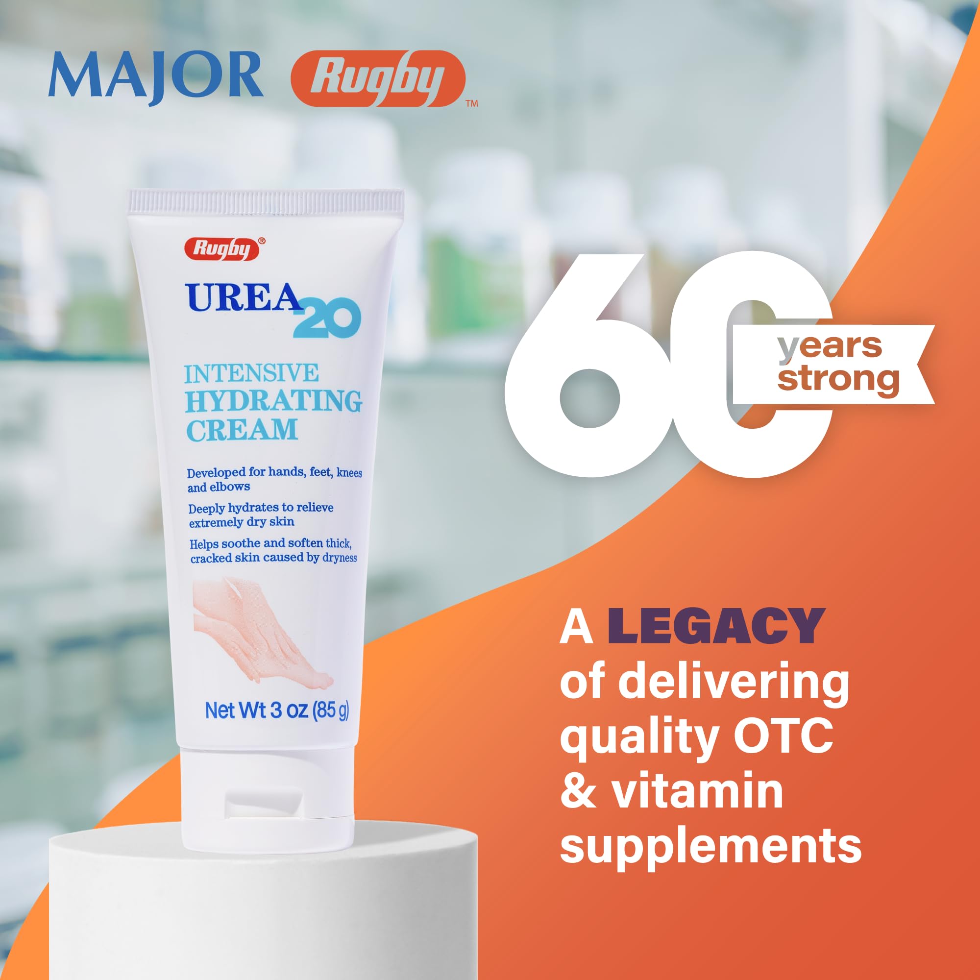 Foto 3 pulgar | Crema Hidratante Rugby Urea 20% Intensive Strength 90 Ml - Venta Internacional.