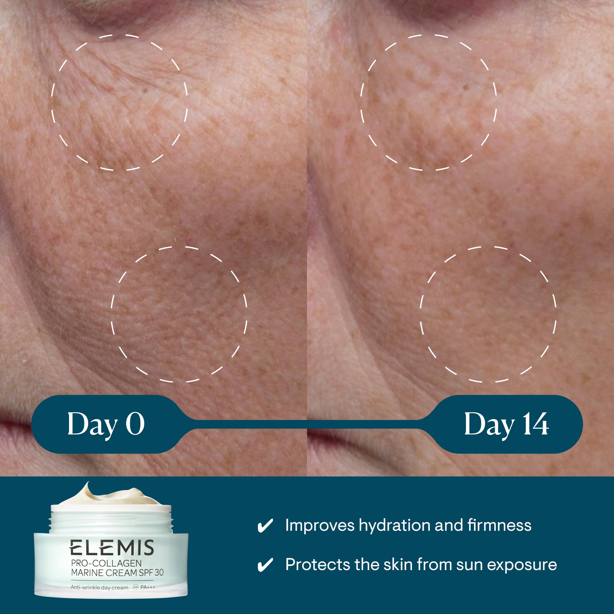 Foto 2 | Crema Hidratante Elemis Pro-collagen Marine Spf 30 Para Piel Seca - Venta Internacional.