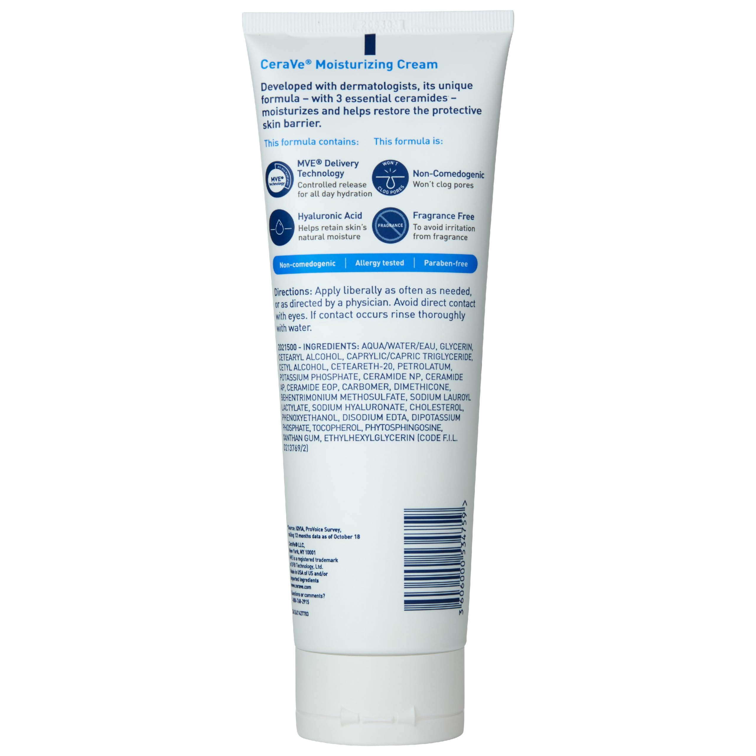 Foto 5 pulgar | Crema Hidratante Cerave Para Rostro Y Cuerpo, Piel Normal A Seca, 240 Ml - Venta Internacional.