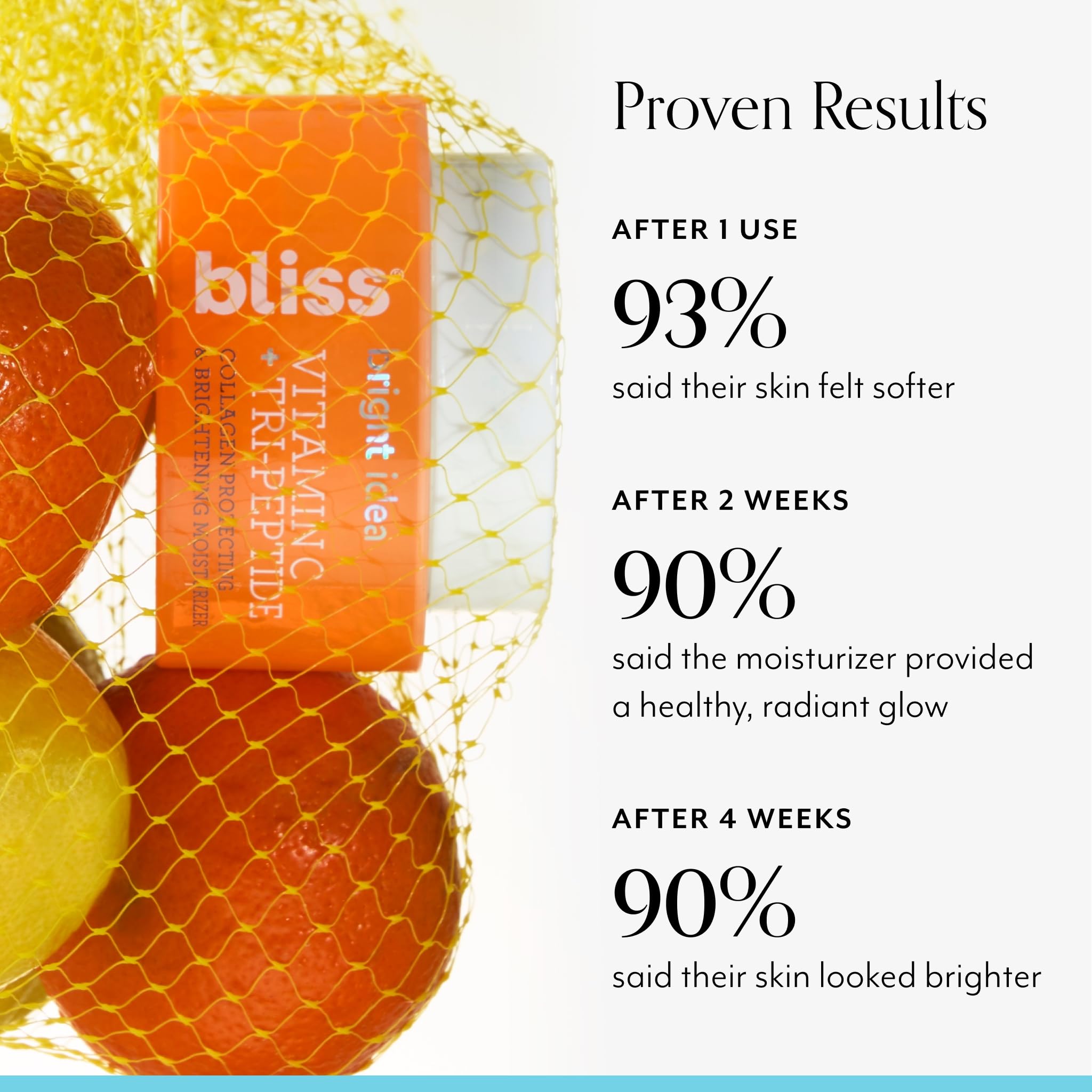 Foto 3 | Hidratante Bliss Tri-peptide Brightening Con Vitamina C, 50 Ml - Venta Internacional.