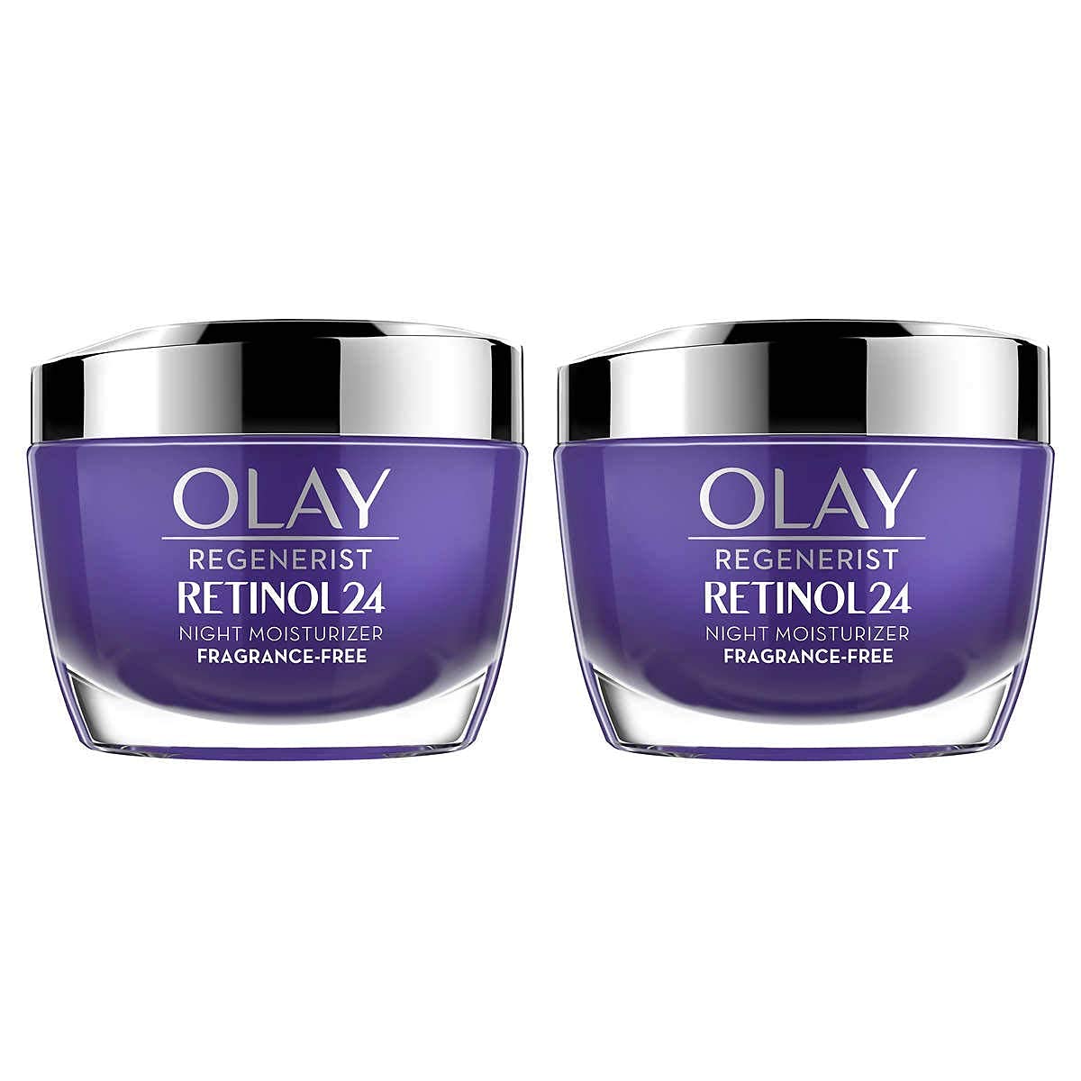 Foto 2 pulgar | Crema De Noche Olay Regenerist Retinol 24 50 Ml (2 X 25 Ml) - Venta Internacional.