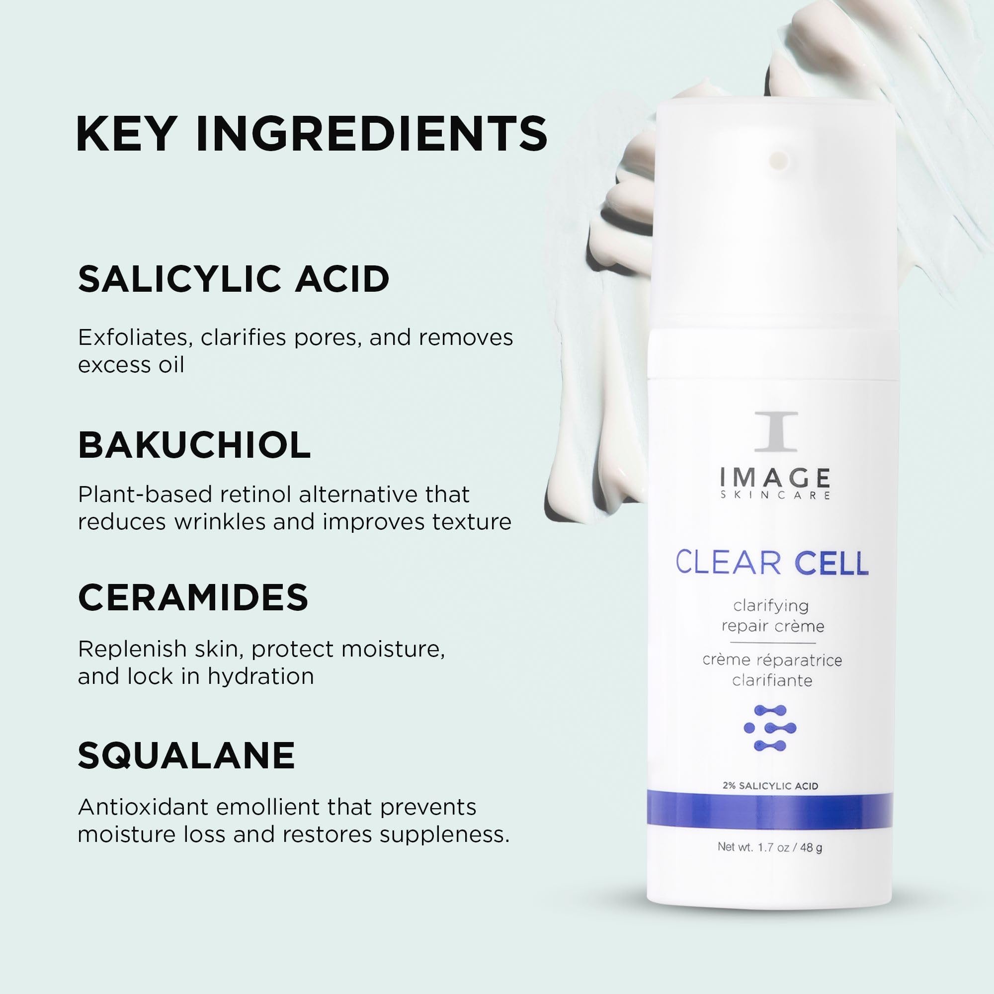Foto 5 pulgar | Crema De Noche En Gel Hidratante Image Skincare Clear Cell 50 Ml - Venta Internacional.