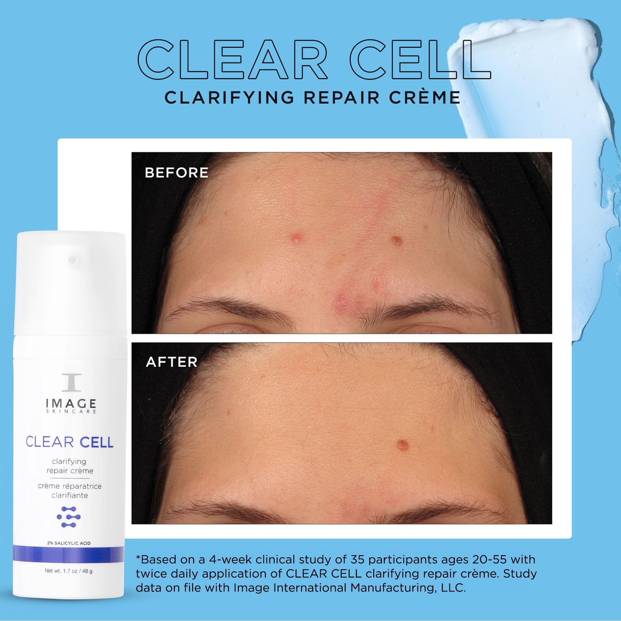 Foto 6 pulgar | Crema De Noche En Gel Hidratante Image Skincare Clear Cell 50 Ml - Venta Internacional.