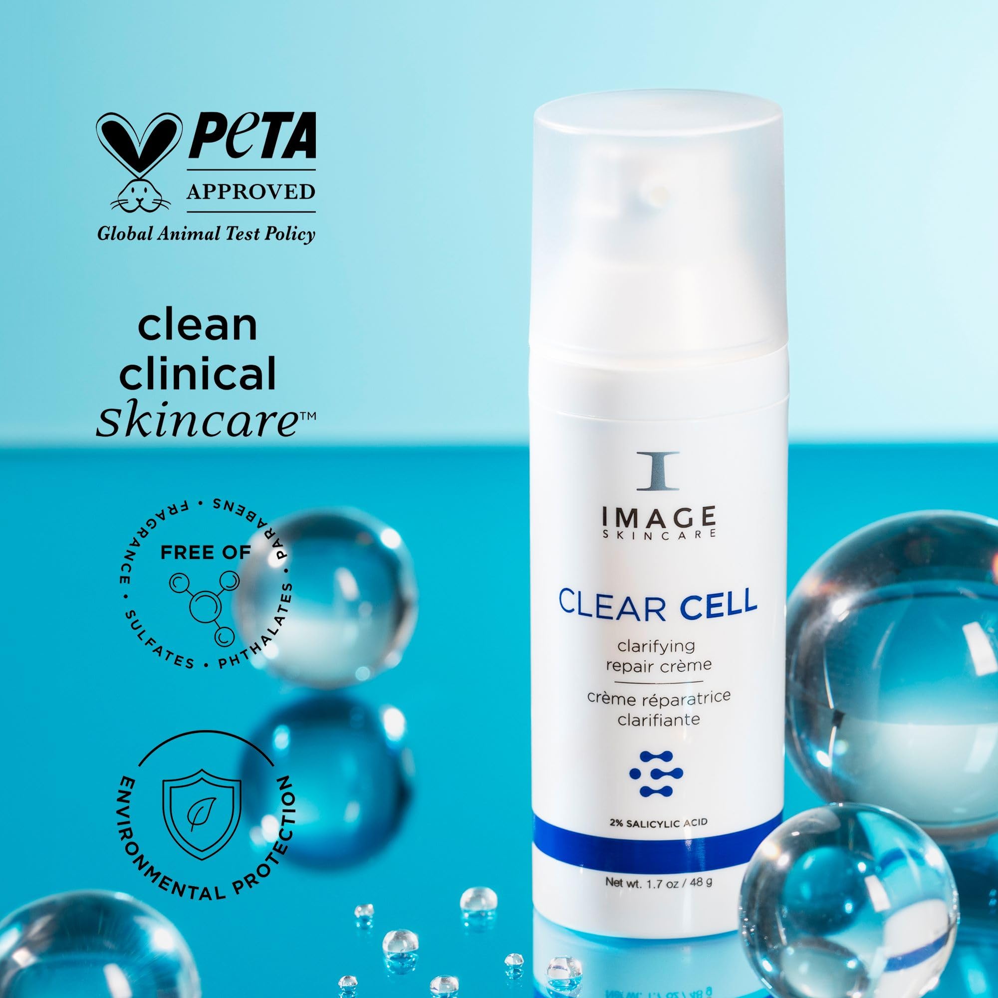 Foto 8 pulgar | Crema De Noche En Gel Hidratante Image Skincare Clear Cell 50 Ml - Venta Internacional.