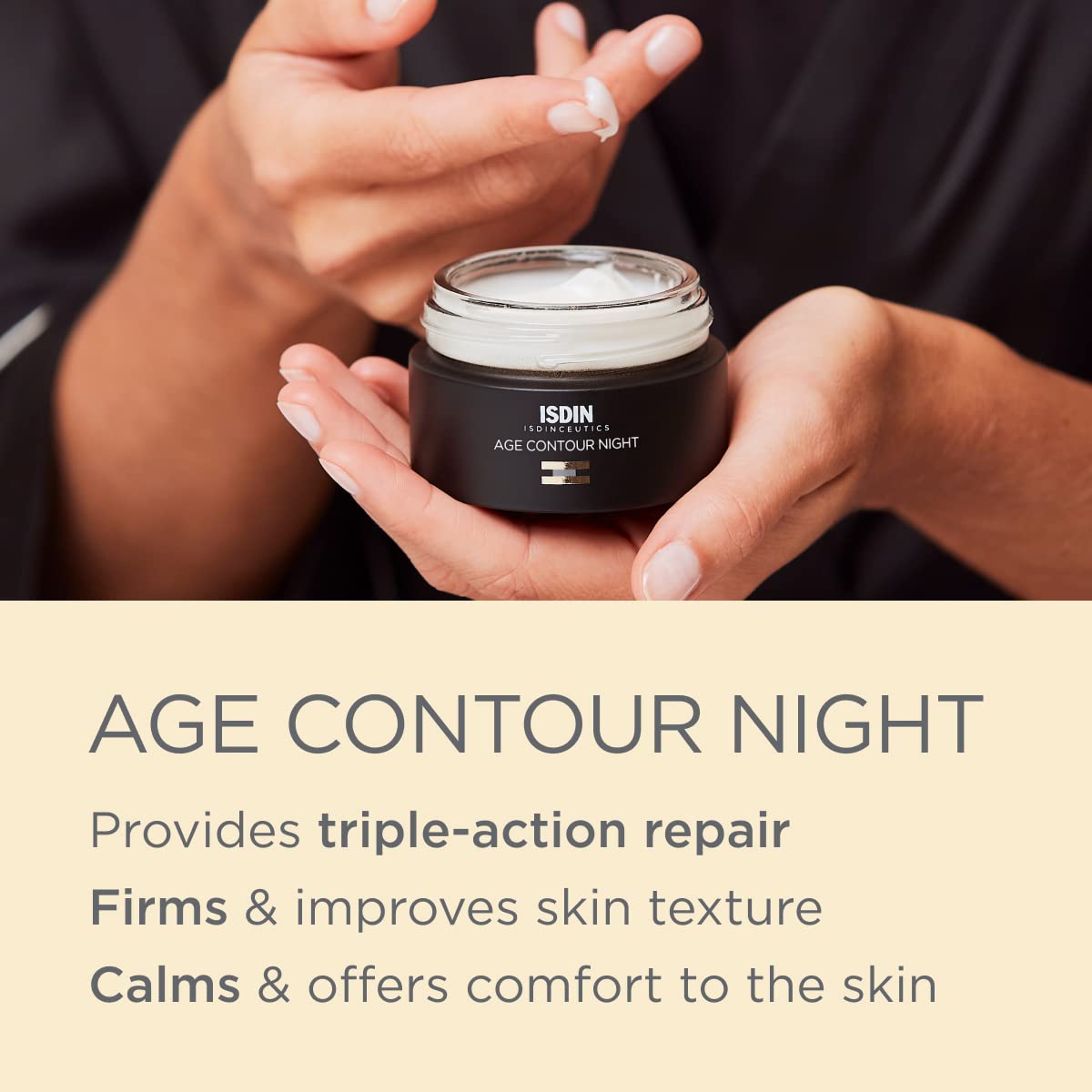 Foto 4 pulgar | Crema Nocturna Para Rostro Y Cuello Isdin Age Contour Con Melatonina 50 Ml - Venta Internacional.