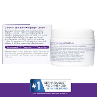 Foto 6 | Crema De Noche Cerave Skin Renewing Con Niacinamida 50 Ml - Venta Internacional.