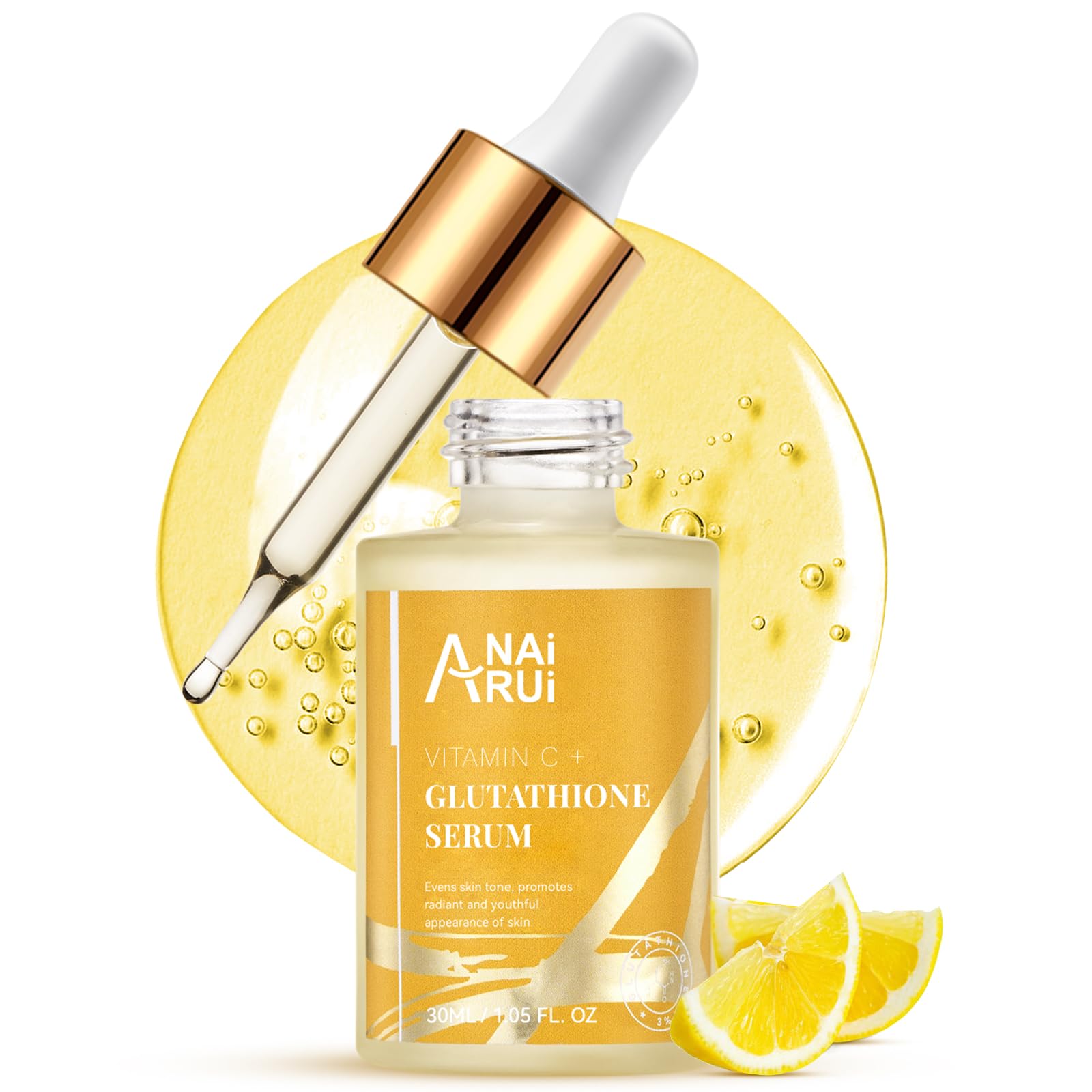 Foto 2 pulgar | Sérum Anai Rui Con Vitamina C Y Glutatión Con Ácido Hialurónico 30 Ml - Venta Internacional.