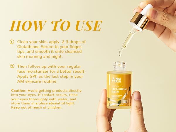 Foto 6 pulgar | Sérum Anai Rui Con Vitamina C Y Glutatión Con Ácido Hialurónico 30 Ml - Venta Internacional.