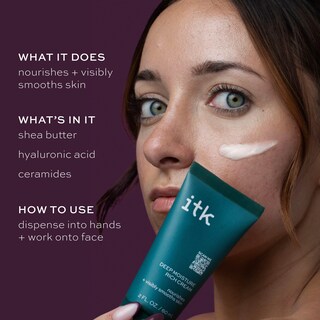 Foto 2 | Crema Hidratante Itk Deep Moisture Rich 60 Ml Para Mujer - Venta Internacional.