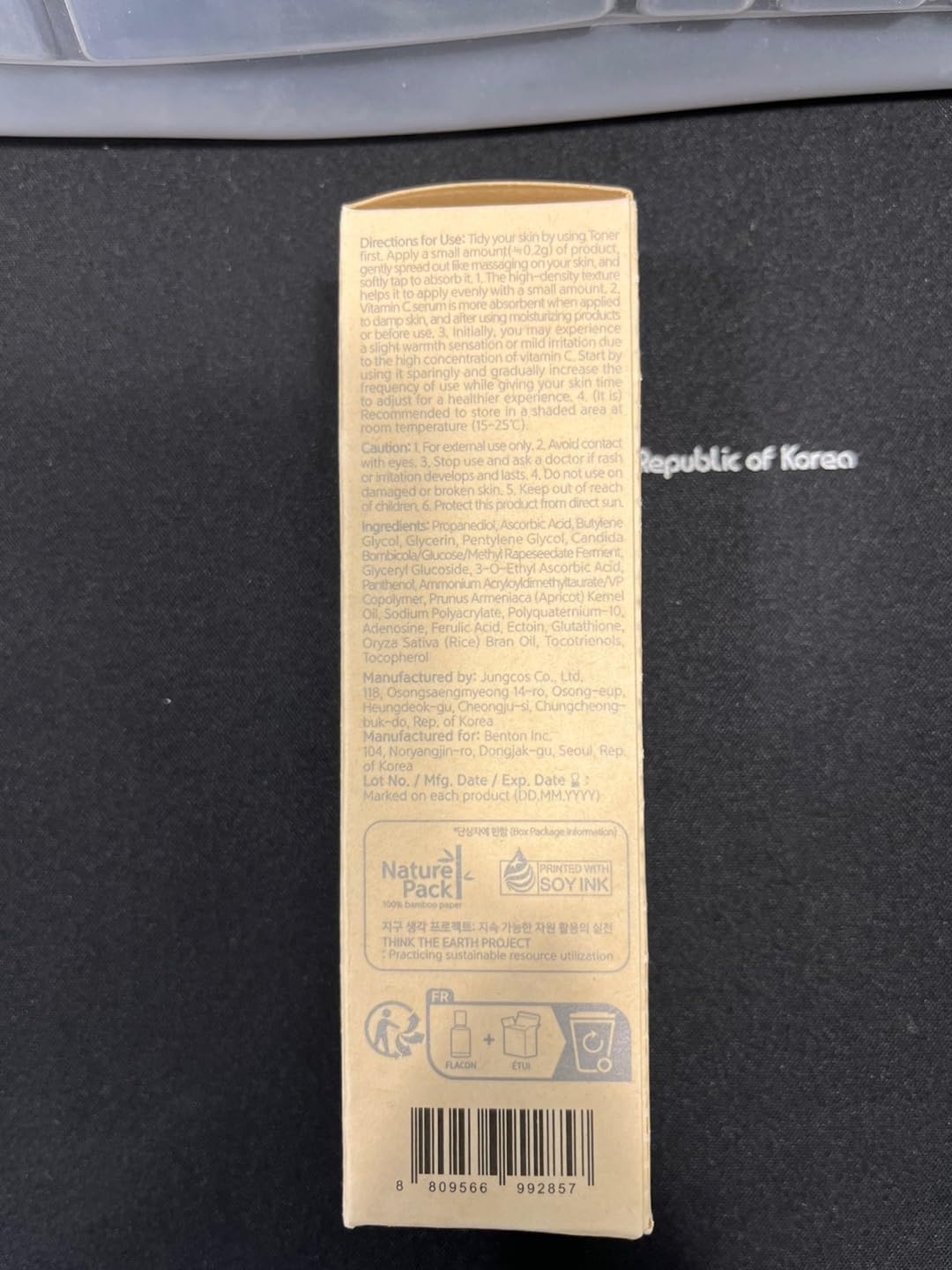 Foto 7 pulgar | Sérum Benton Vitamina C 20% Pura Para El Cuidado De La Piel Facial, 30 Ml - Venta Internacional.