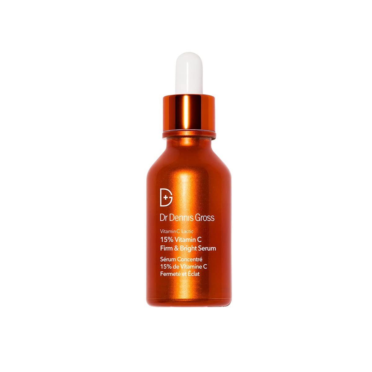 Sérum Dr. Dennis Gross Con Vitamina C Láctica 15%, Reafirmante E Iluminador, 30 Ml - Venta Internacional.