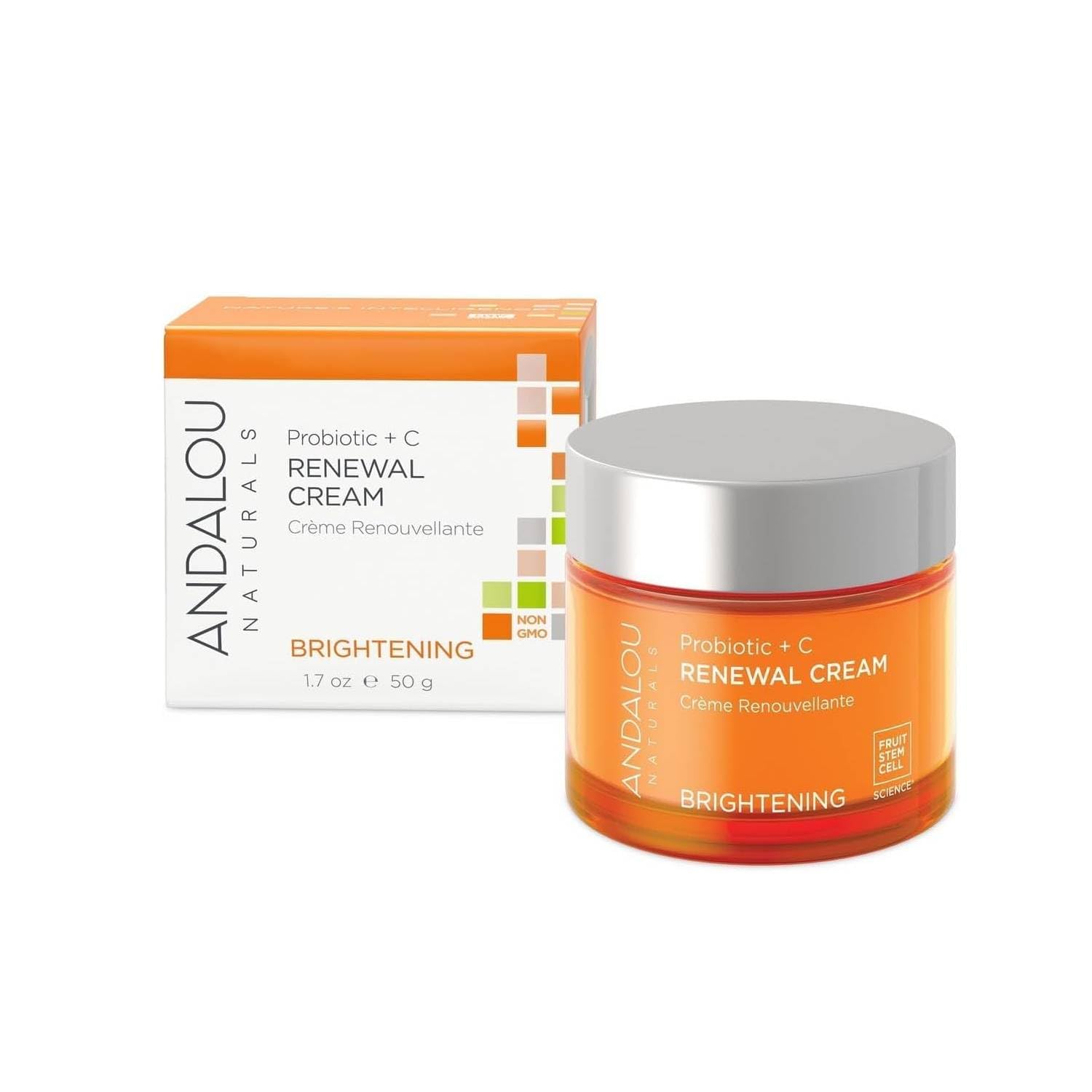 Crema Andalou Naturals Probiotic + C Renewal 50 Ml - Venta Internacional.