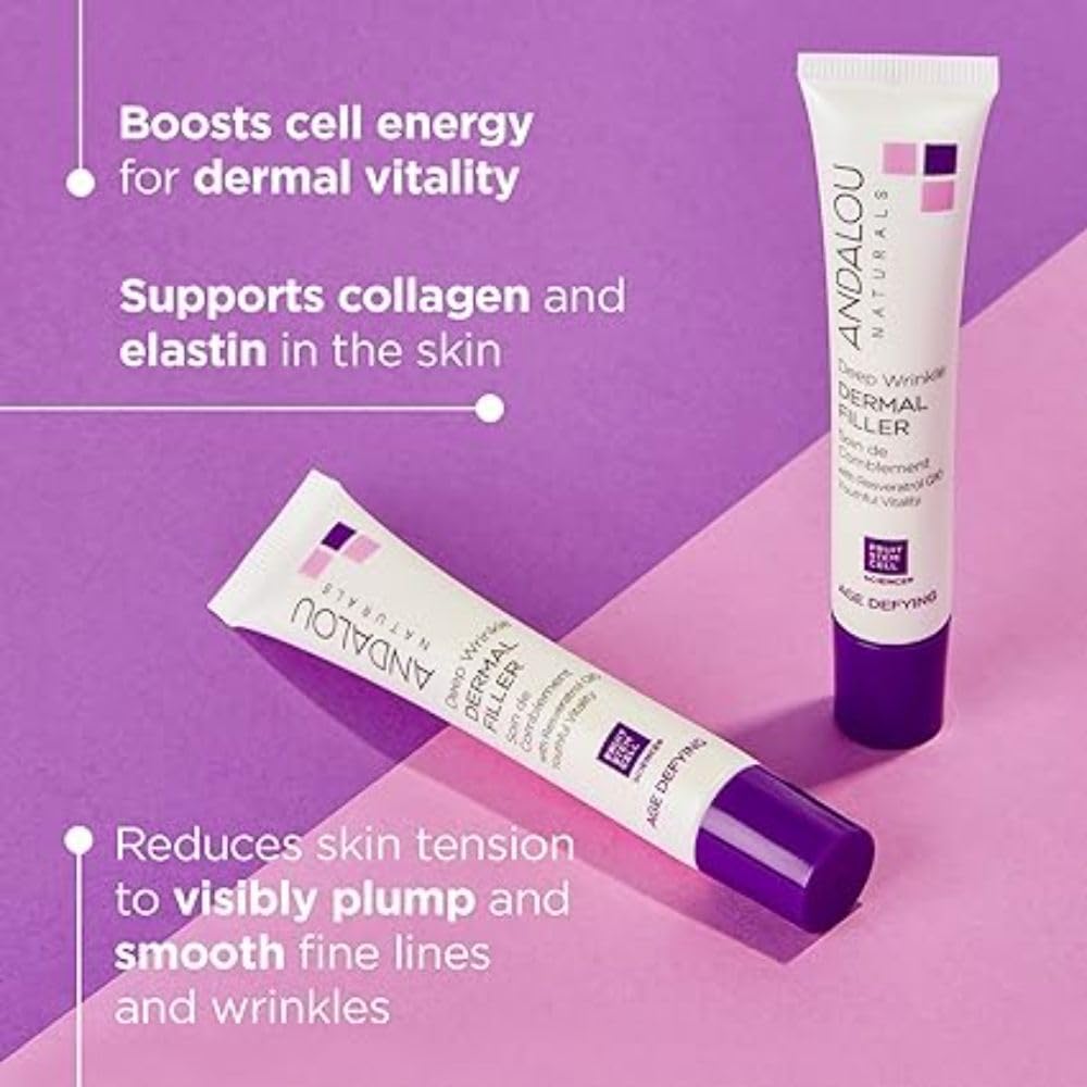 Foto 2 | Relleno Dérmico Antiarrugas Andalou Naturals Con Aloe Vera, 18 Ml - Venta Internacional.