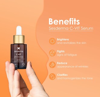 Foto 3 | Sérum Sesderma C-vit Liposomal 30 Ml Para El Cuidado De La Piel Antioxidante - Venta Internacional.