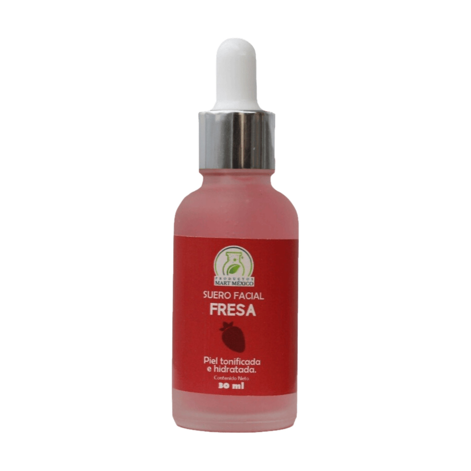 Suero Facial De Fresa Aclarante - Tonifica
Productos Mart 30 Ml