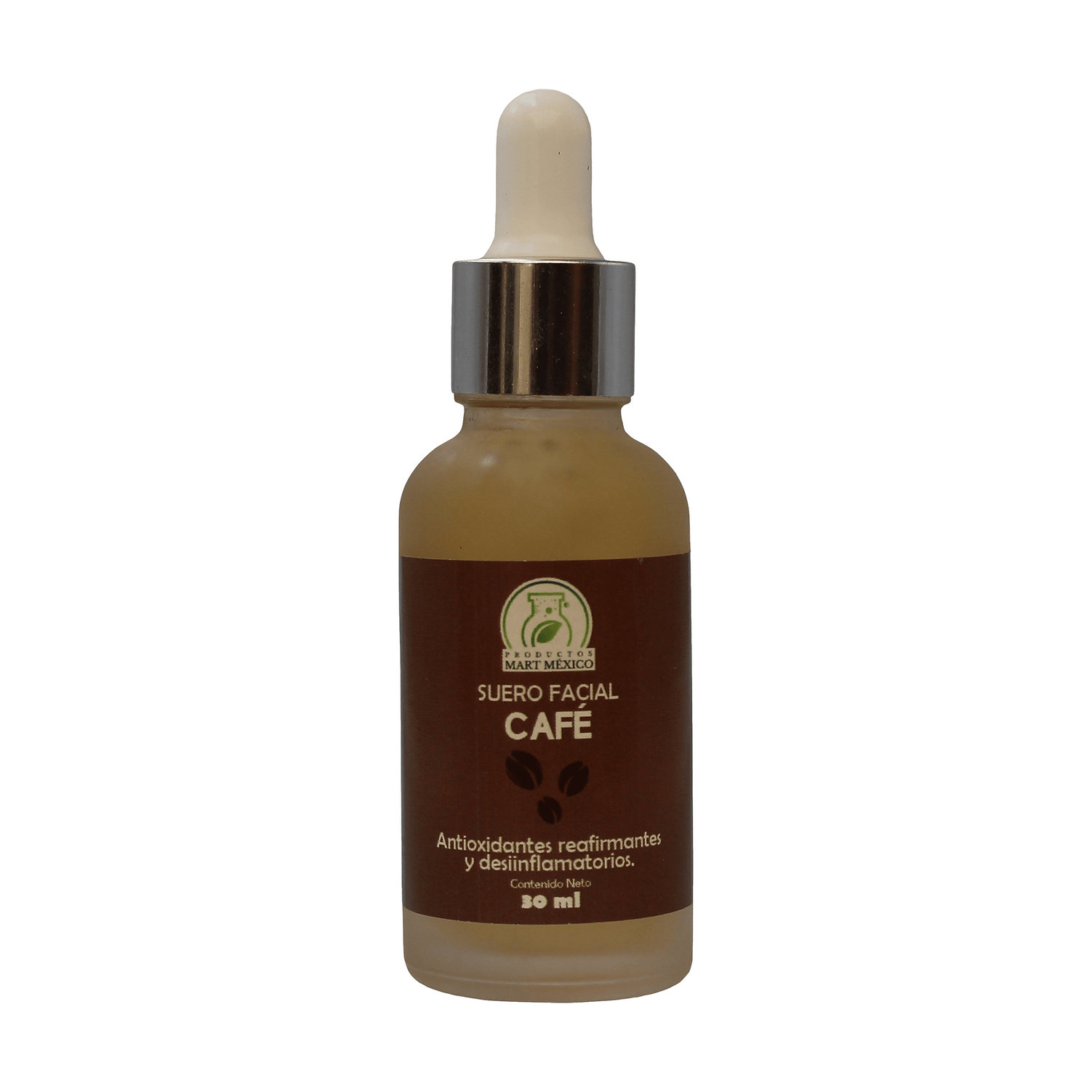 Suero Facial De Café Reafirma - Hidrata
Productos Mart 30 Ml
