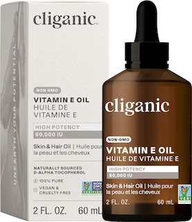 Foto 1 | Aceite De Vitamina E Cliganic 60.000 Ui Para Piel, Cabello Y Rostro - Venta Internacional.
