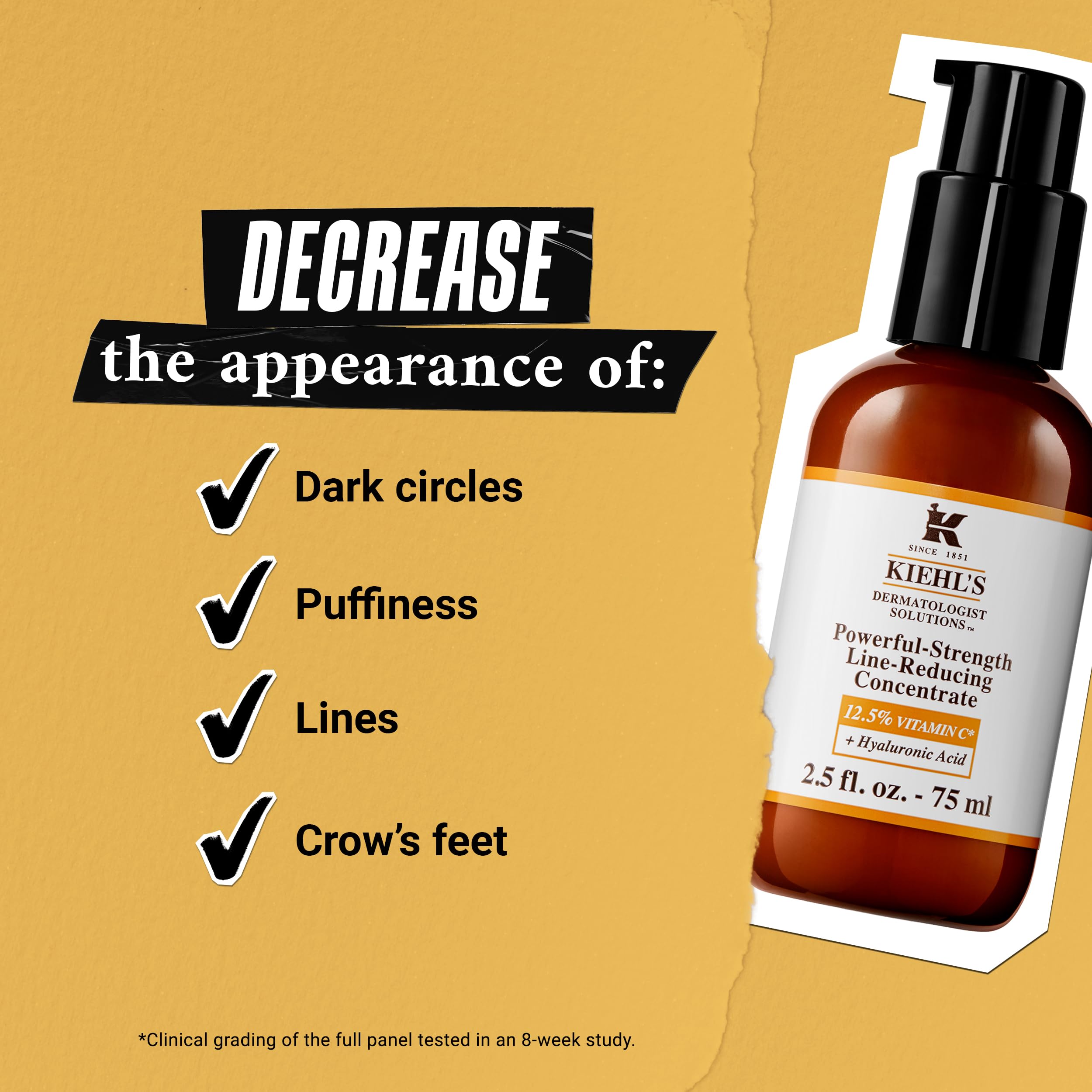 Foto 5 pulgar | Sérum Kiehl's Powerful-strength Con 12,5% De Vitamina C, 15 Ml - Venta Internacional.