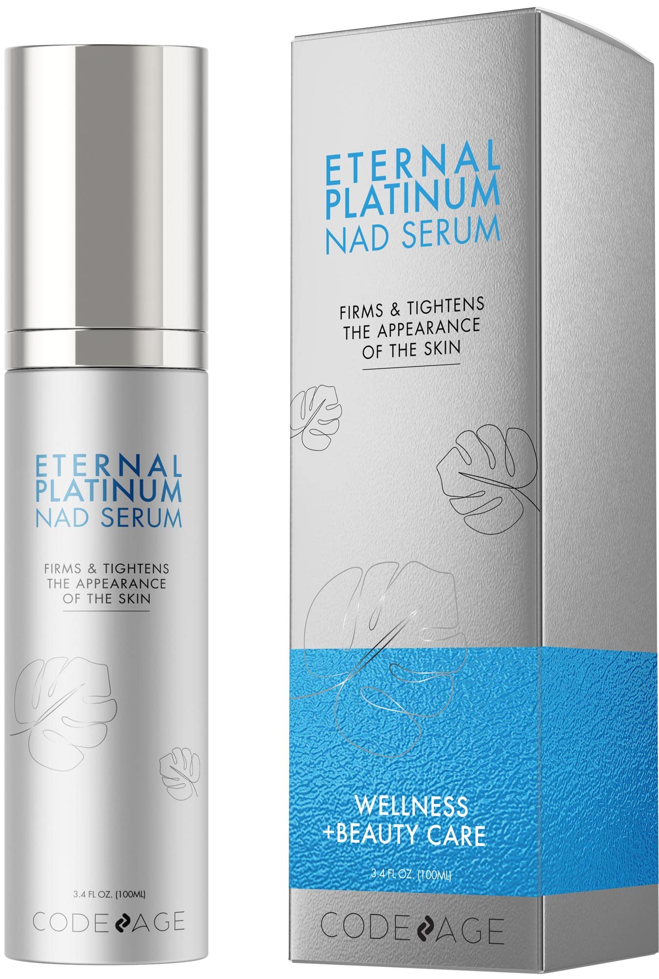 Sérum Codeage Eternal Platinum Nad Resveratrol 100 Ml - Venta Internacional.