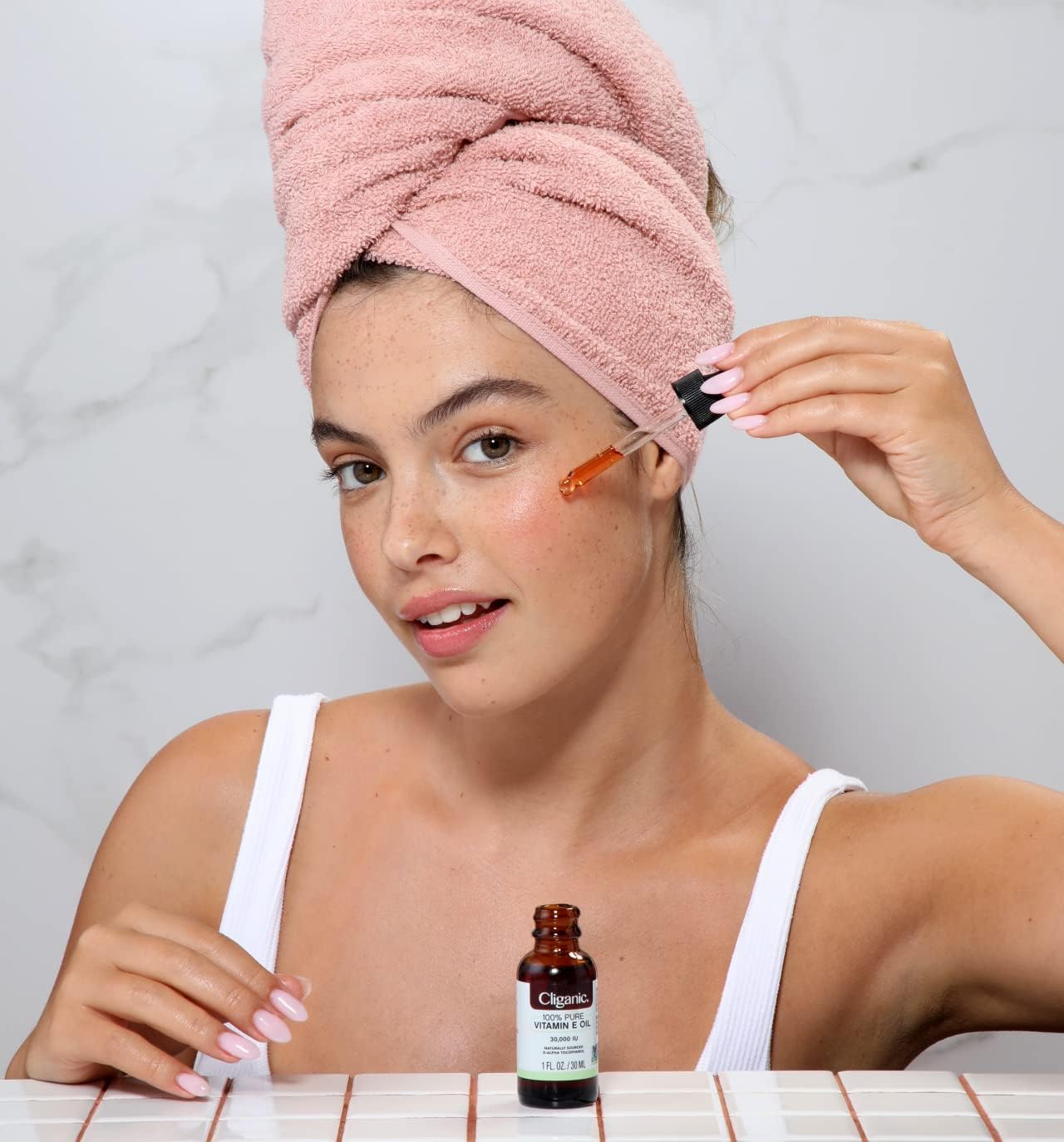 Foto 3 pulgar | Aceite De Vitamina E Cliganic Organic Pure 60 Ml Para Piel, Cabello Y Rostro - Venta Internacional.