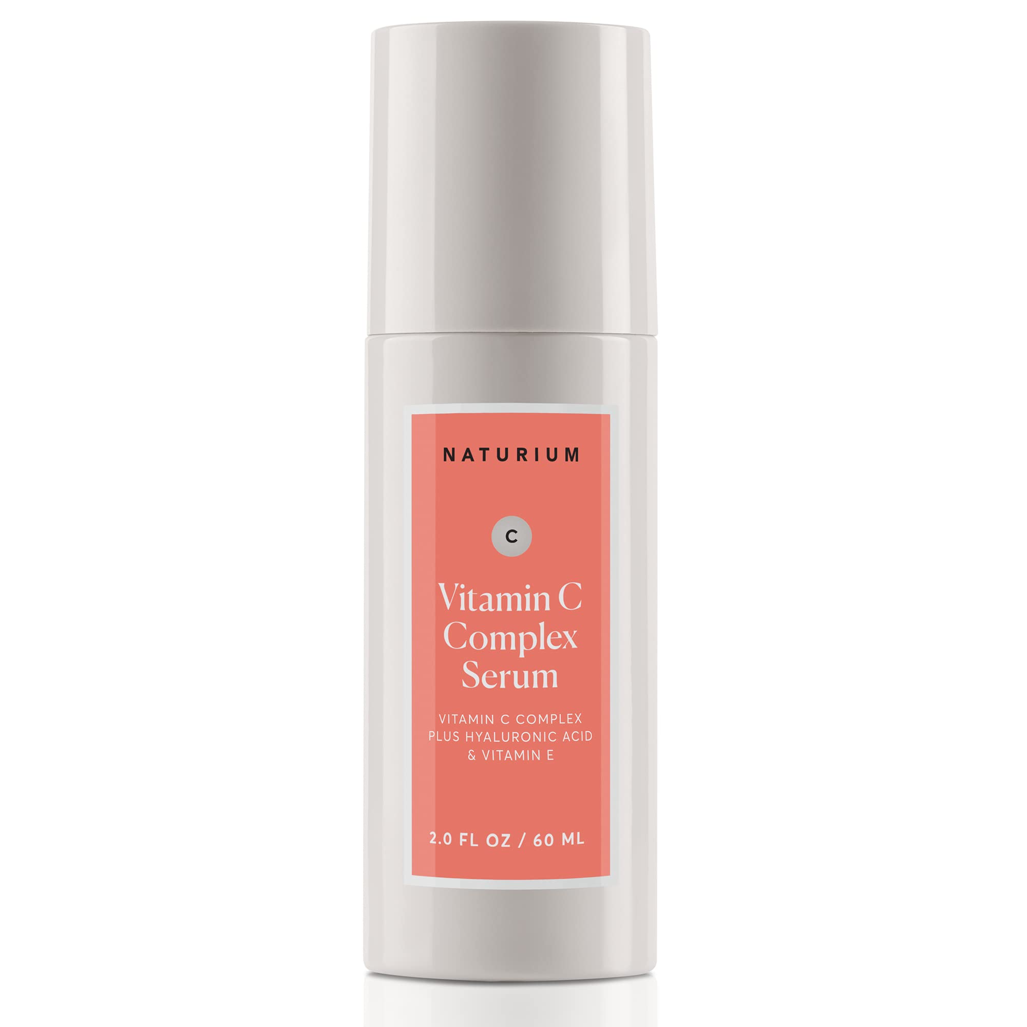 Serum Naturium Con Complejo De Vitamina C Para Rostro, 60 Ml, Con Ácido Hialurónico - Venta Internacional.