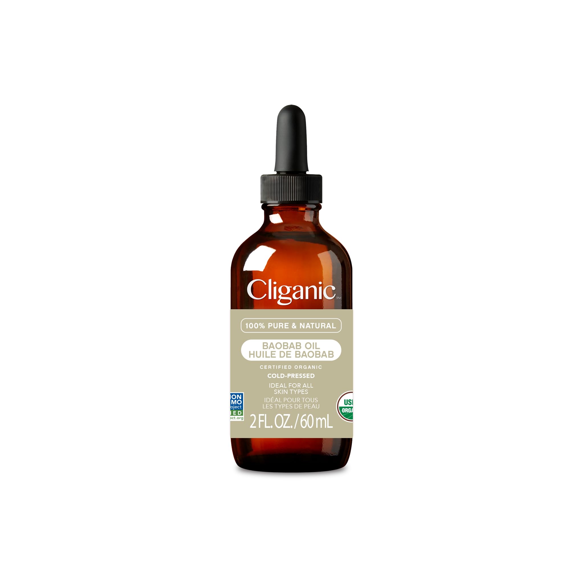 Foto 6 pulgar | Aceite De Baobab Cliganic Organic 60 Ml - Venta Internacional.