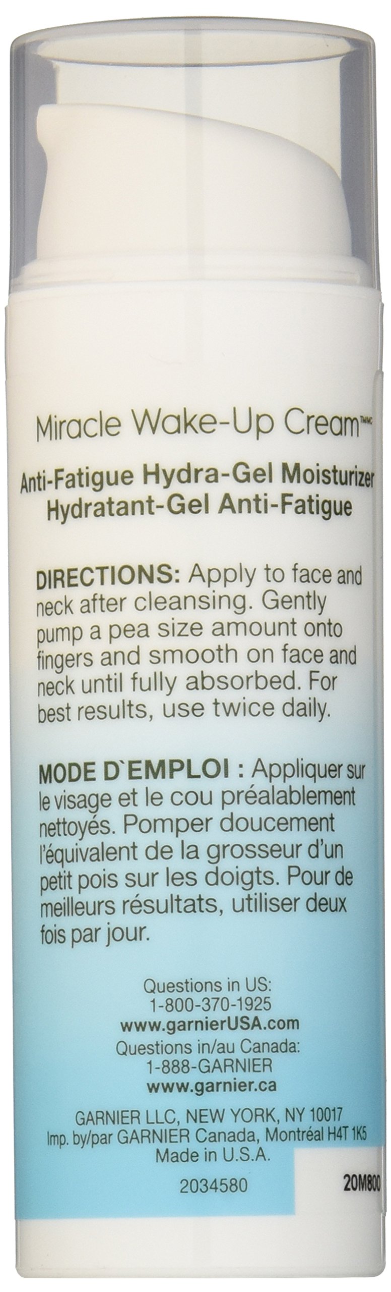 Foto 3 pulgar | Crema Hidratante Garnier Skinactive Miracle Antifatiga 50 Ml - Venta Internacional.