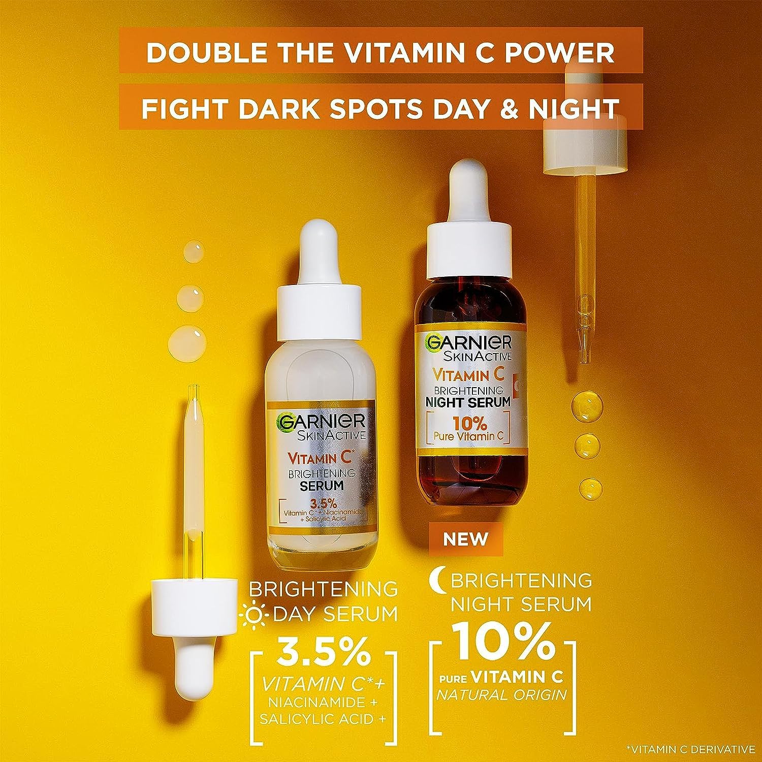 Foto 4 pulgar | Sérum De Noche Garnier Antimanchas Con 10% De Vitamina C, 30 Ml - Venta Internacional.