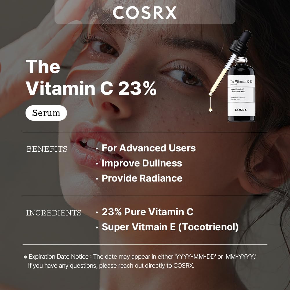 Foto 3 pulgar | Sérum Cosrx Pure Vitamina C 23% Con Vitamina E Y Ácido Hialurónico - Venta Internacional.