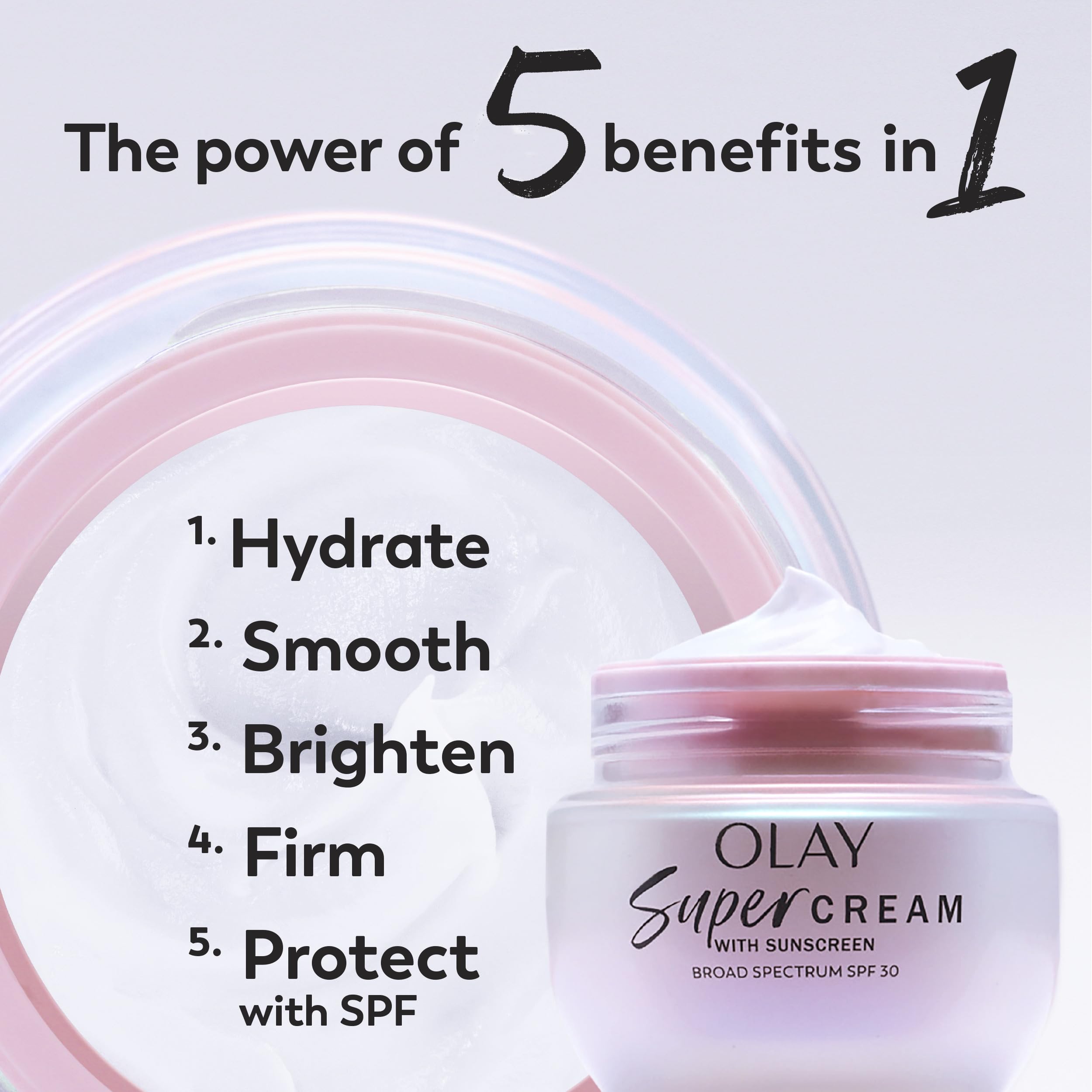 Foto 3 pulgar | Crema Hidratante Olay Super Cream Spf 30 50 Ml Con Vitamina C Y E - Venta Internacional.