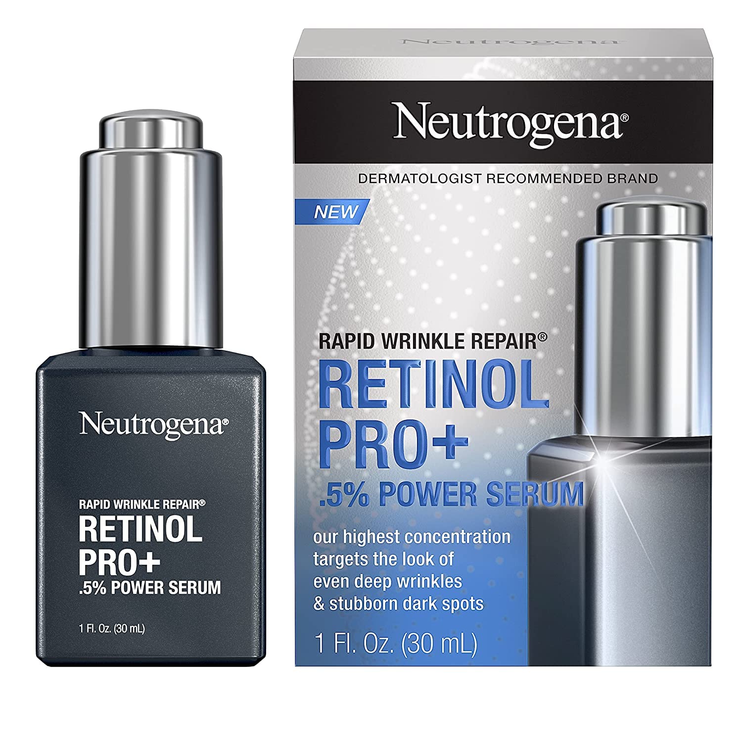 Foto 7 pulgar | Sérum Neutrogena Rapid Wrinkle Repair Retinol Pro+ 0,5% 30 Ml - Venta Internacional.