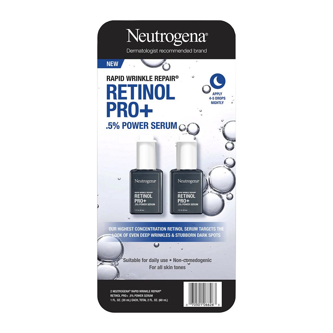Foto 8 pulgar | Sérum Neutrogena Rapid Wrinkle Repair Retinol Pro+ 0,5% 30 Ml - Venta Internacional.